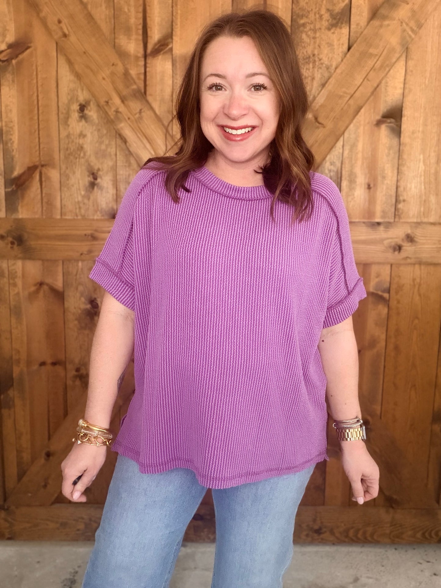 Must Have Basic Top - Lt. Plum