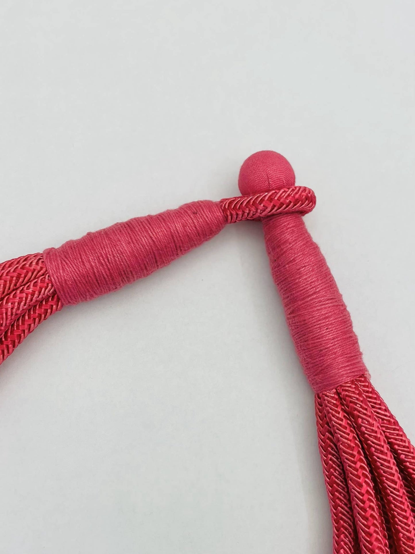 Slub Necklace - Pink
