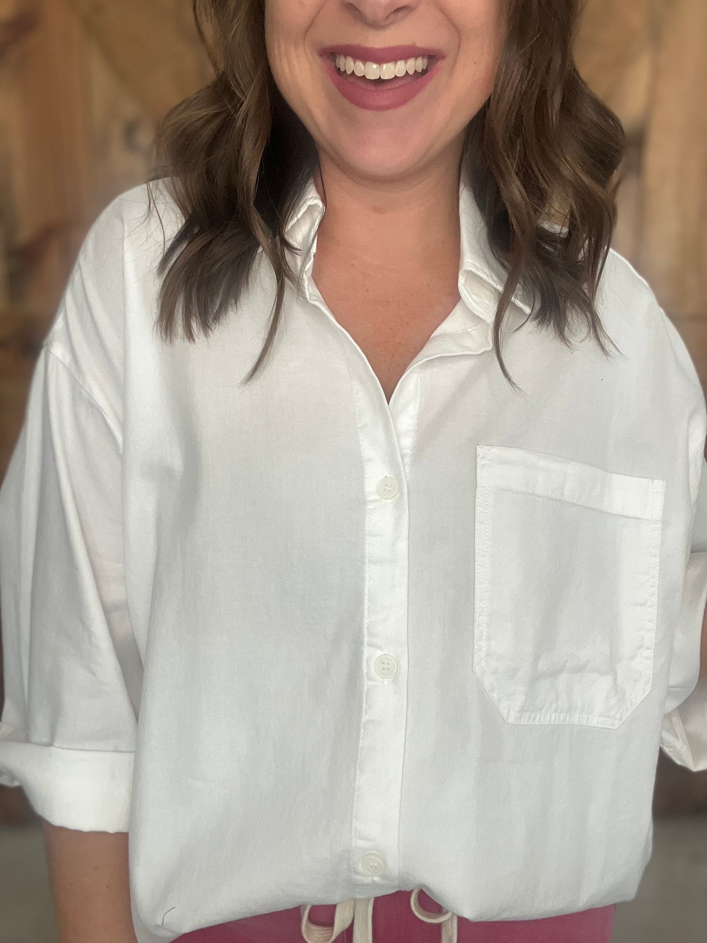 The Weekend Top - White