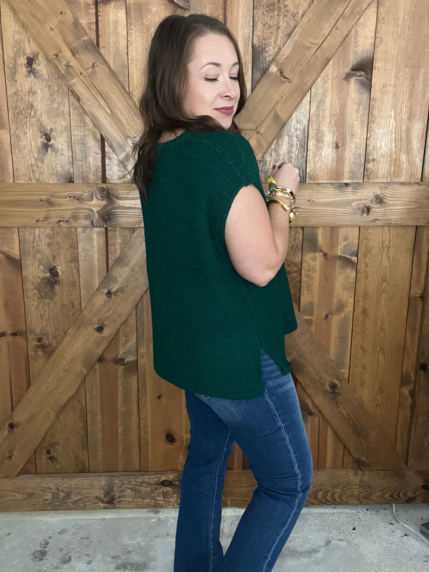 Autumn Breeze Top - H Green