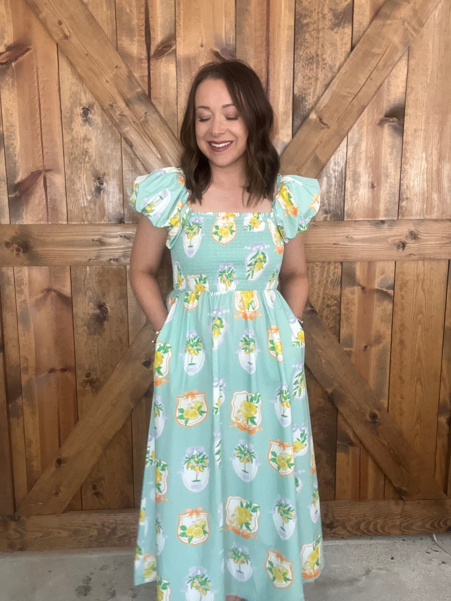 Limoncello Dress - Sage