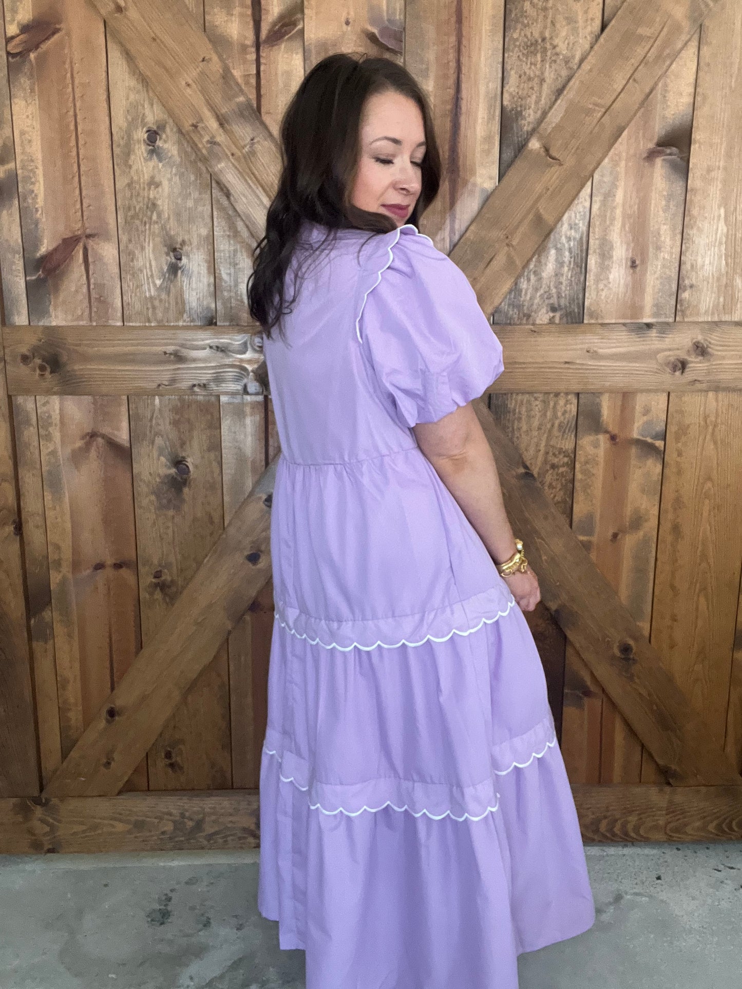 Spring To It Dress - Lavender