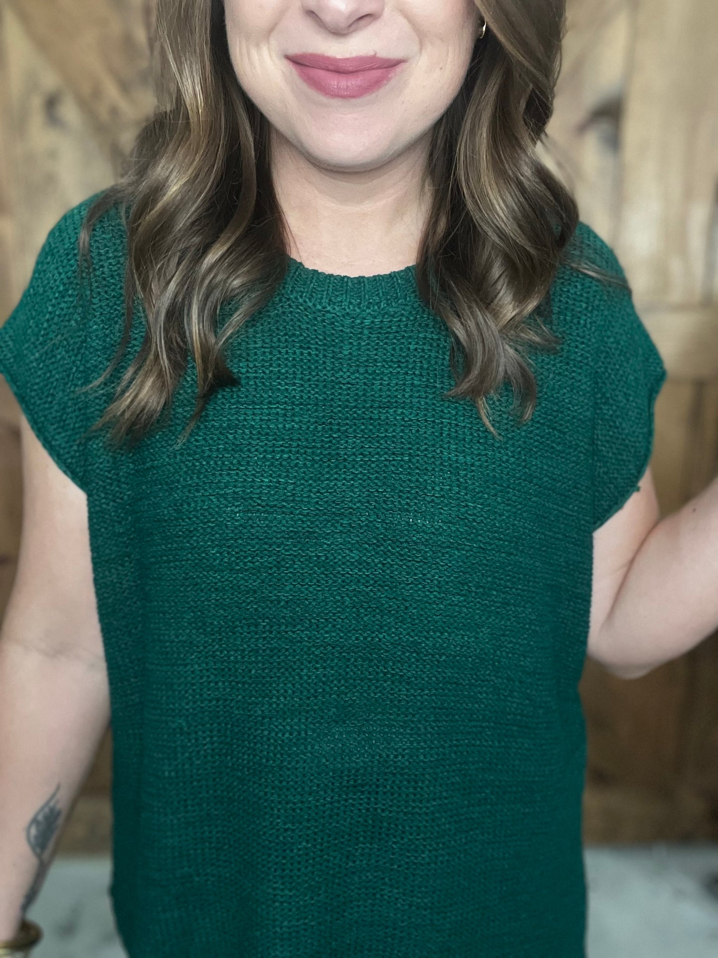 Autumn Breeze Top - H Green