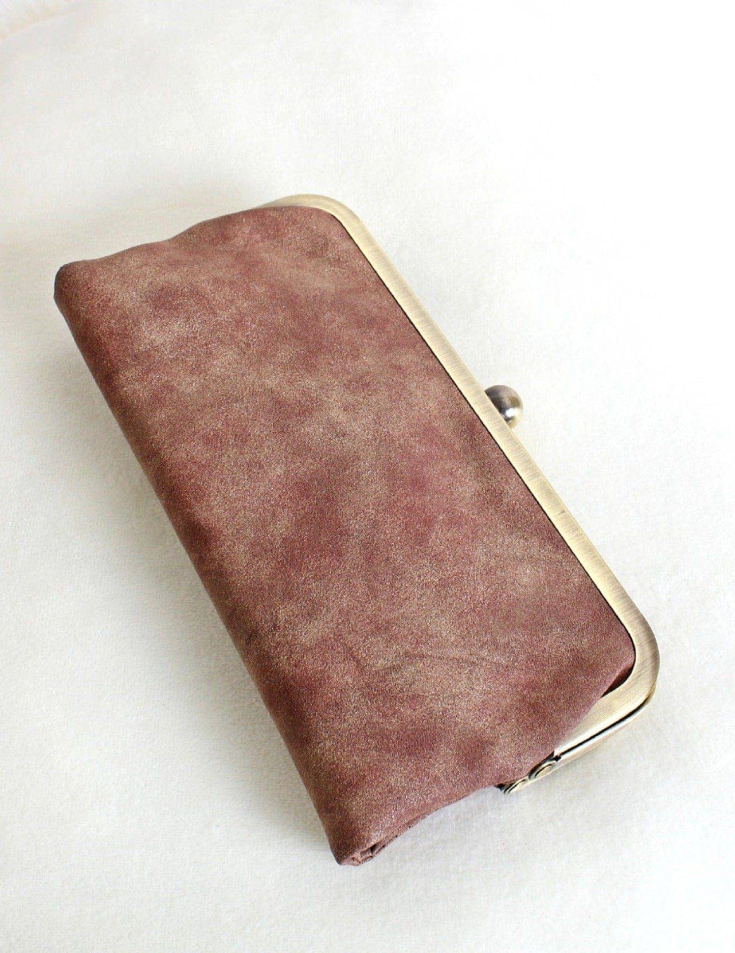 Lock Clutch - Pearl Brown