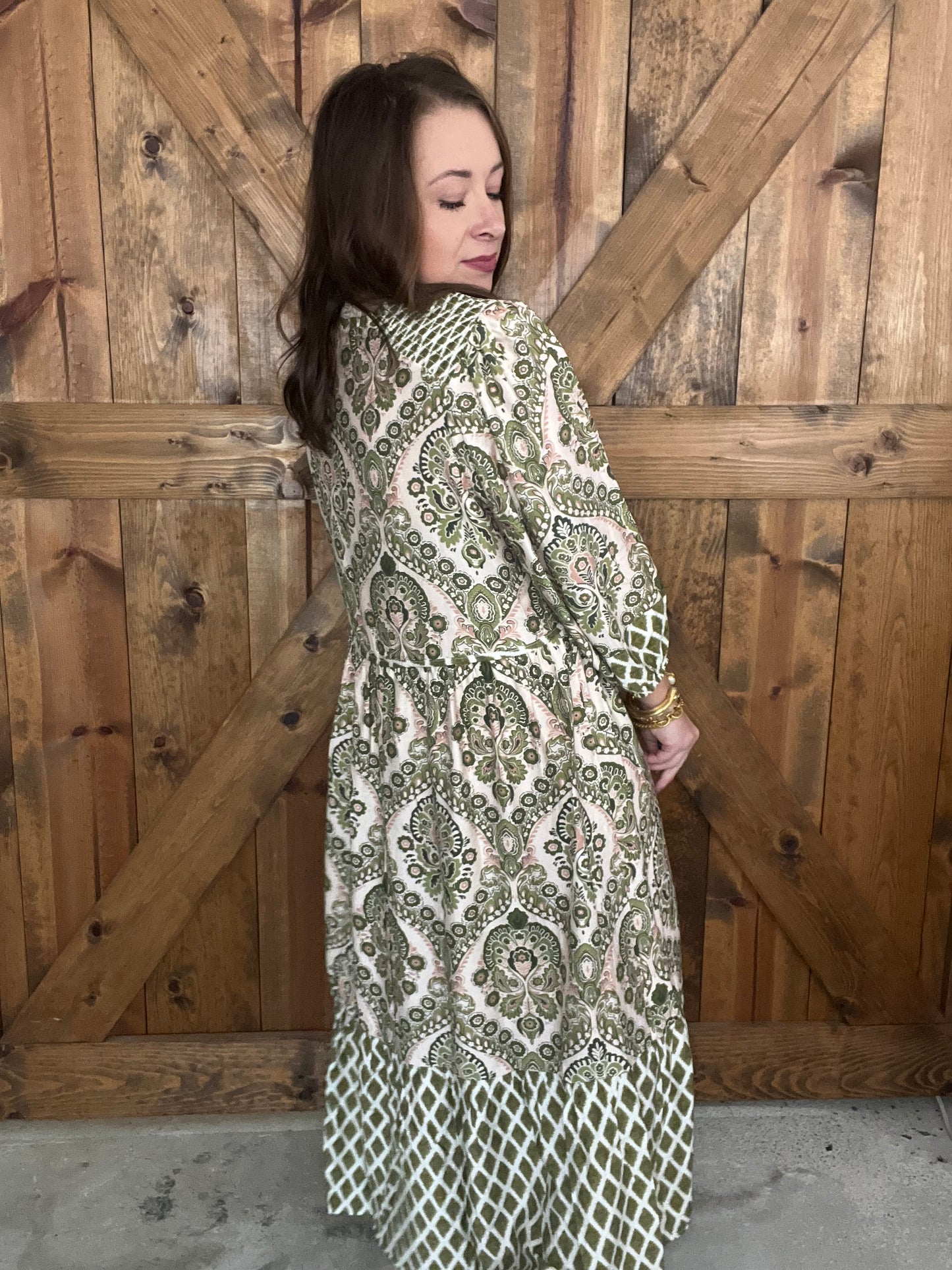 Wanna Be Loved Dress - Green