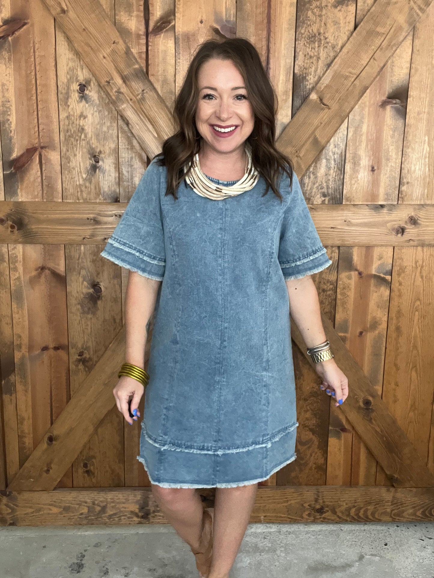 Blue Jean Baby Dress