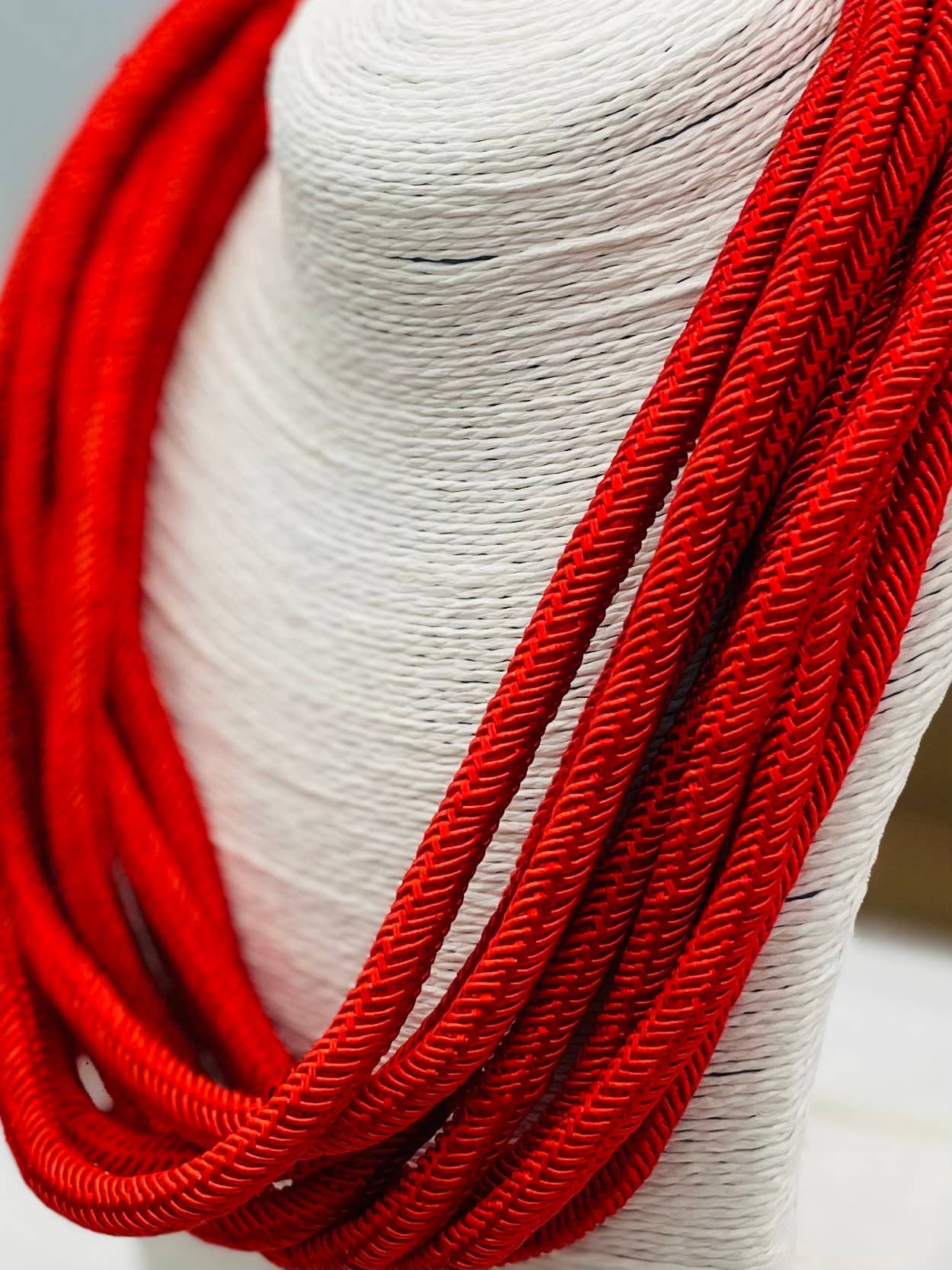 Slub Necklace - Red