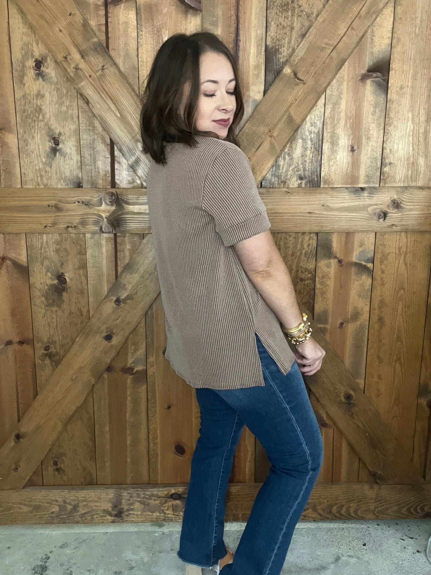 Basic Bliss Top - Camel