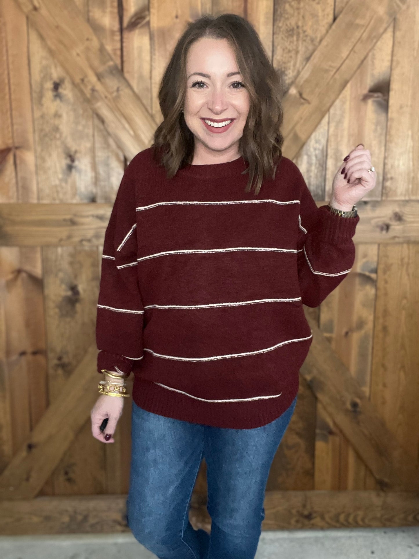 By and By Sweater - Redwood