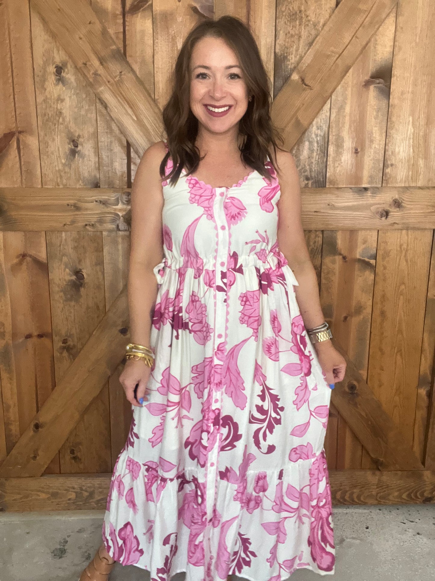 Summer Soiree Dress - Pink