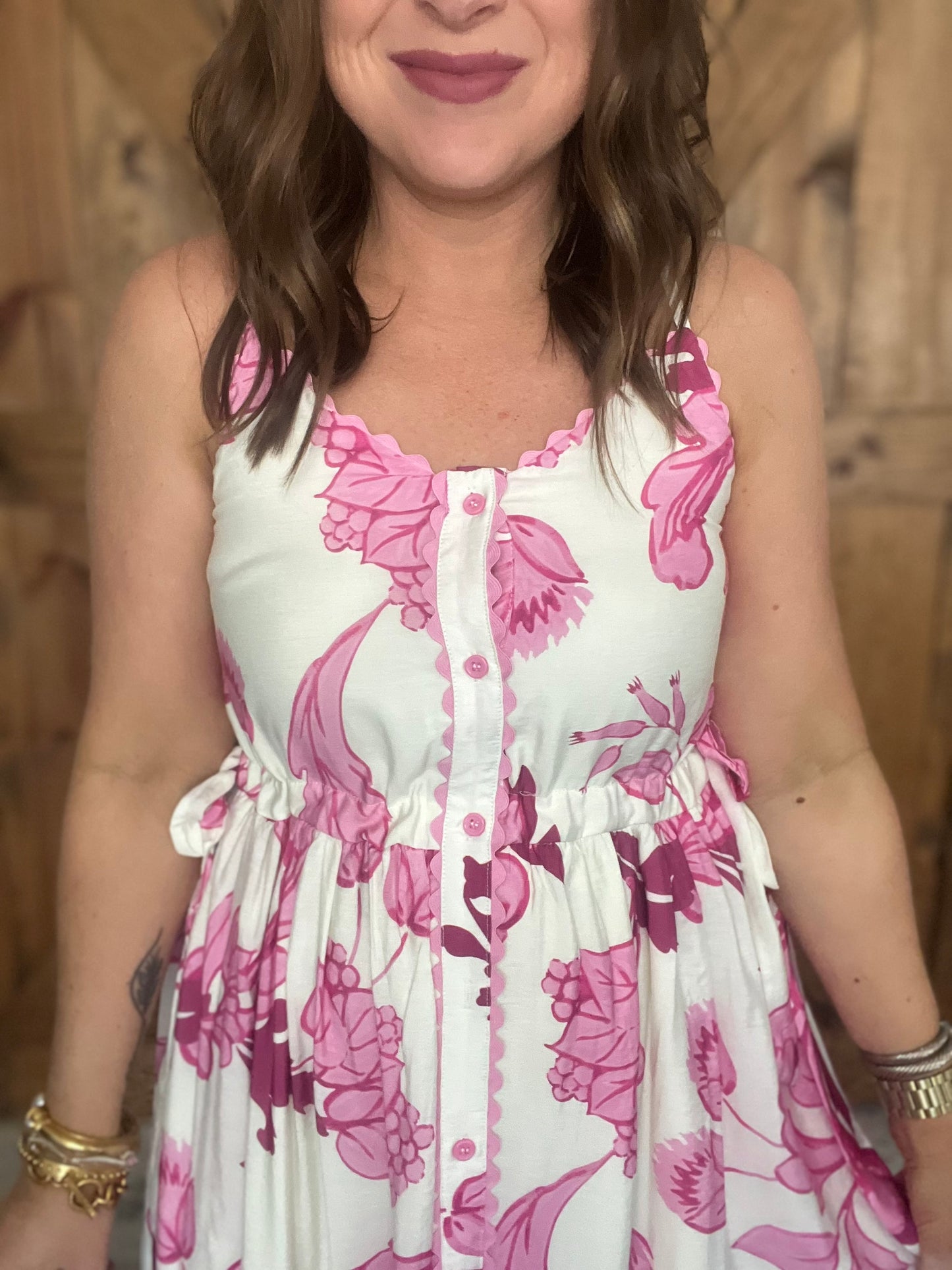 Summer Soiree Dress - Pink