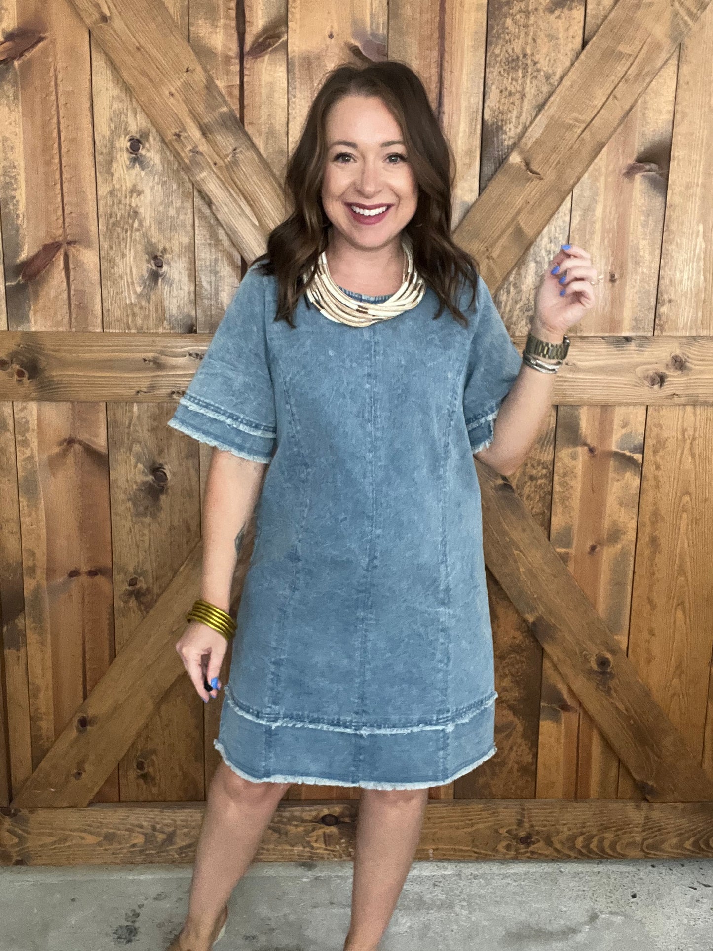Blue Jean Baby Dress
