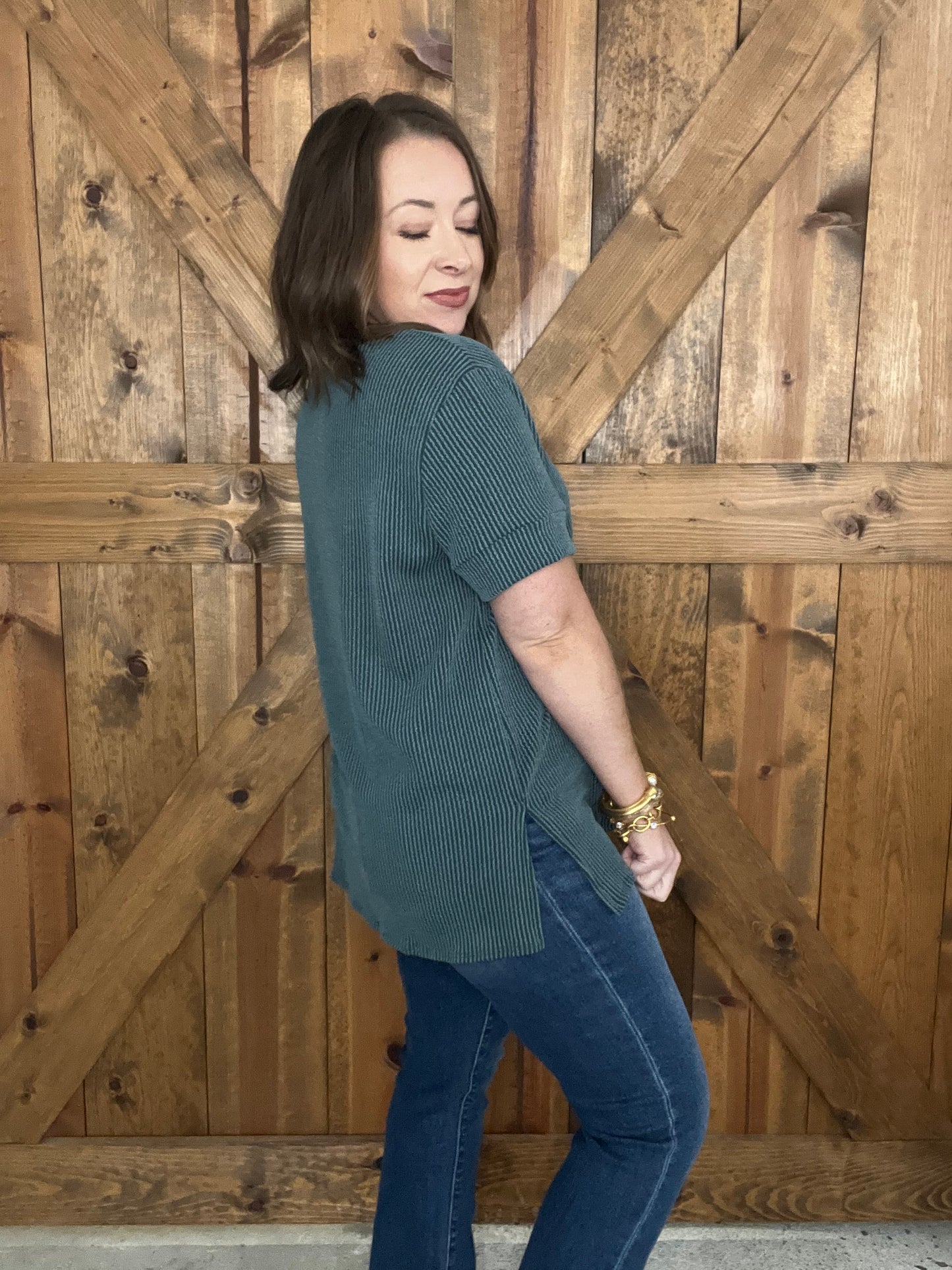 Basic Bliss Top - Teal