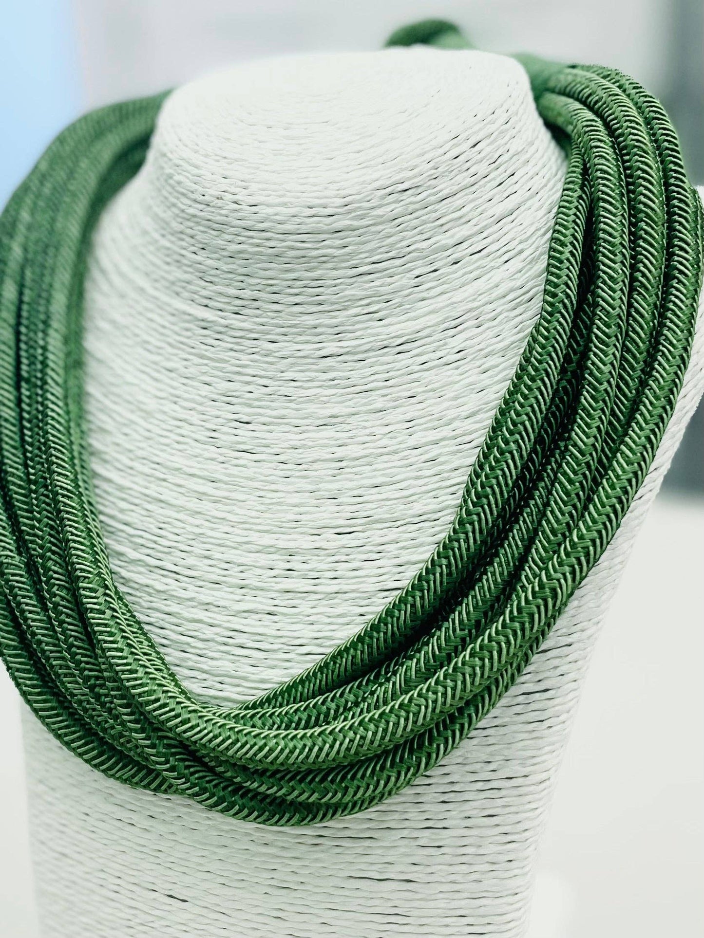 Slub Necklace - Sage Green