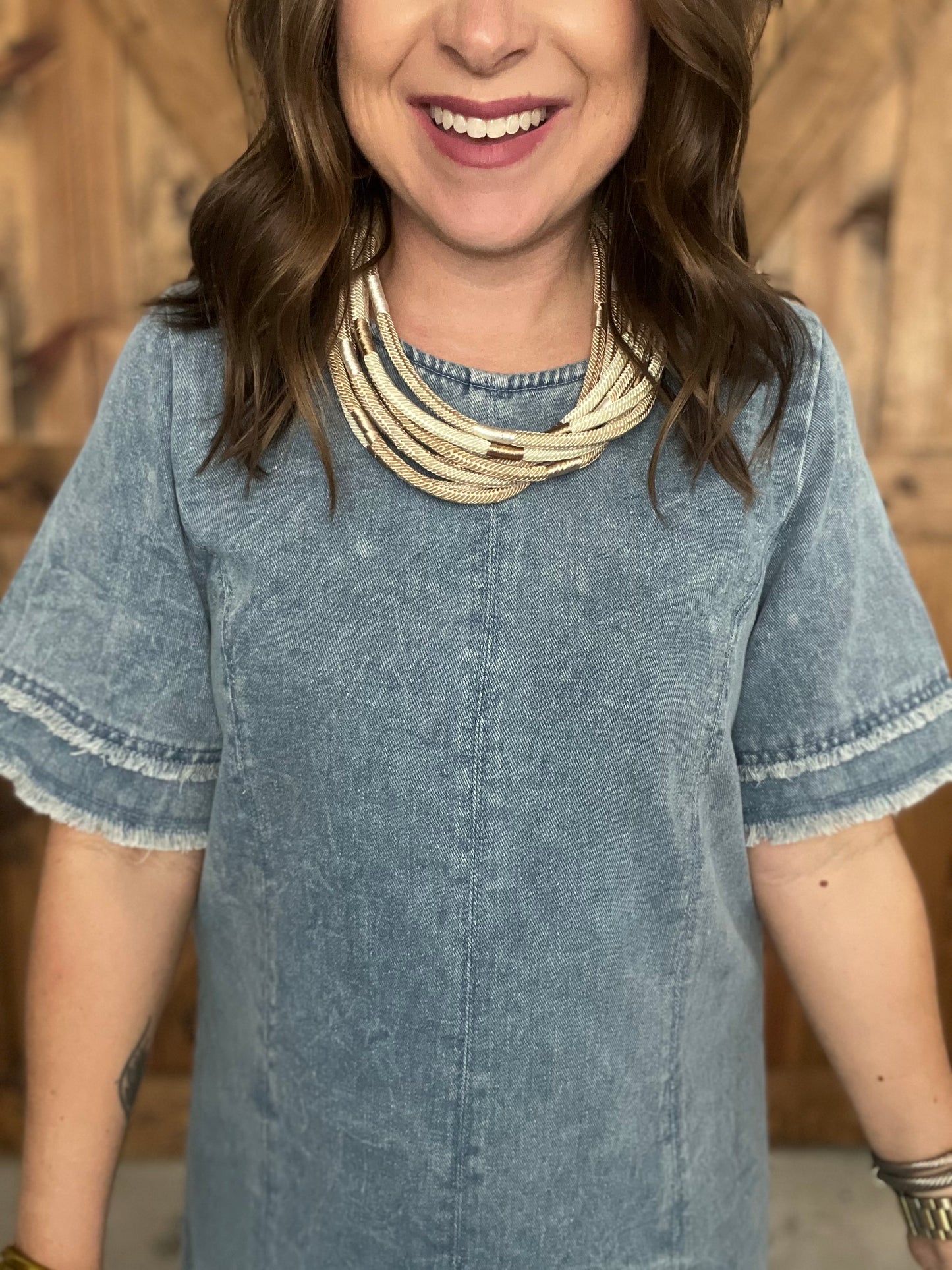 Blue Jean Baby Dress
