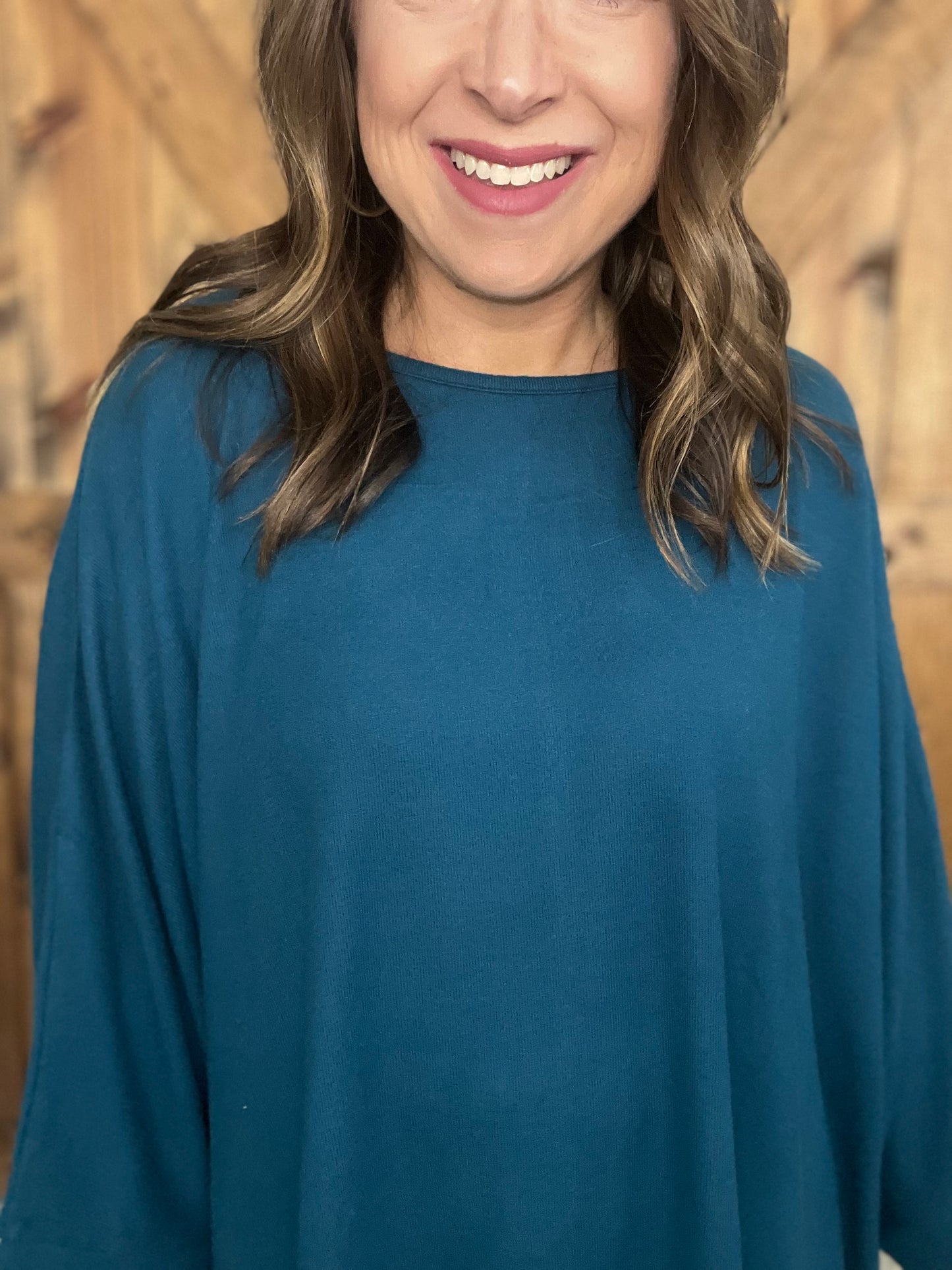 Weekend Plans Top - D.Teal
