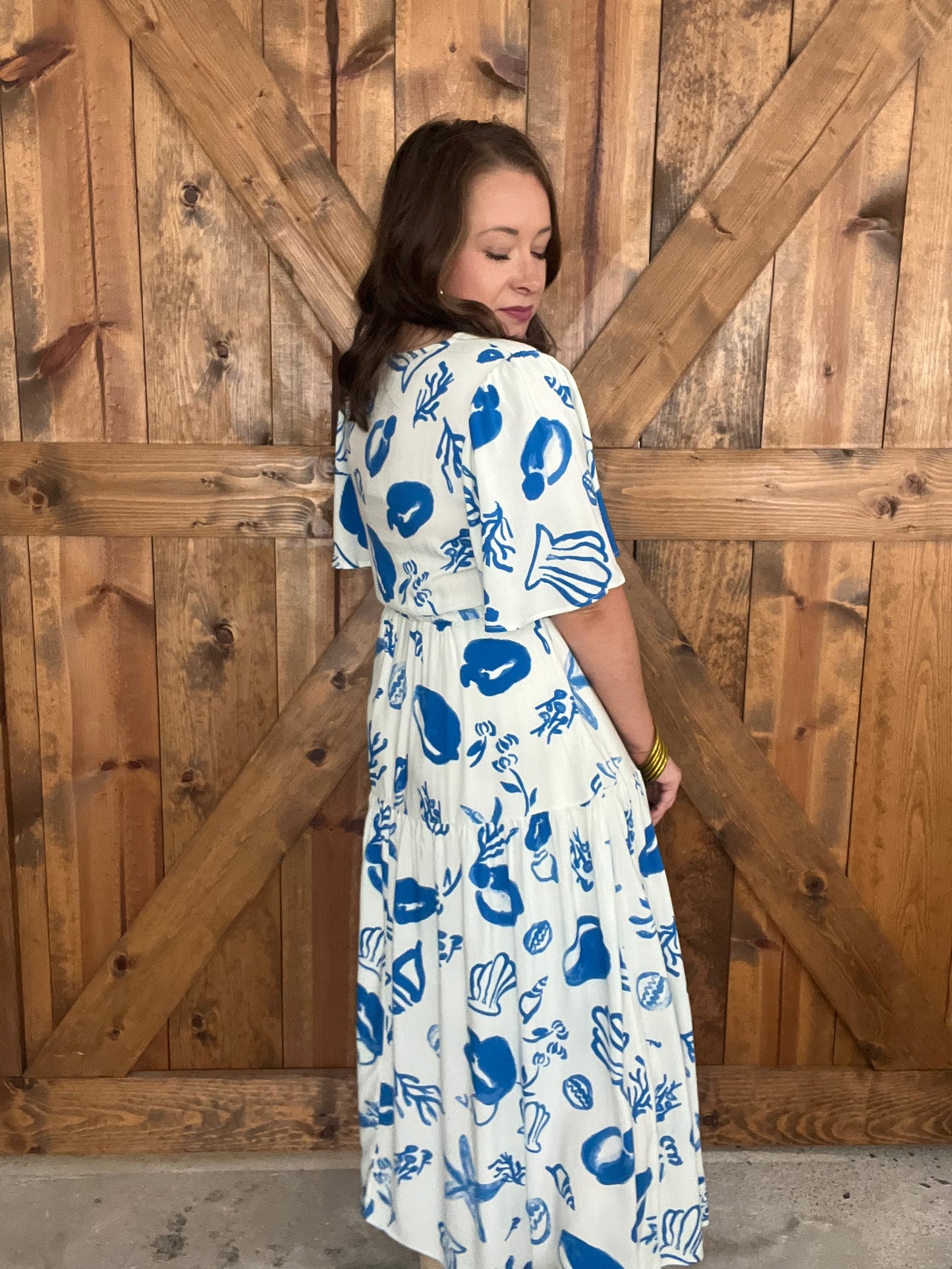 Boat Drinks Dress - White