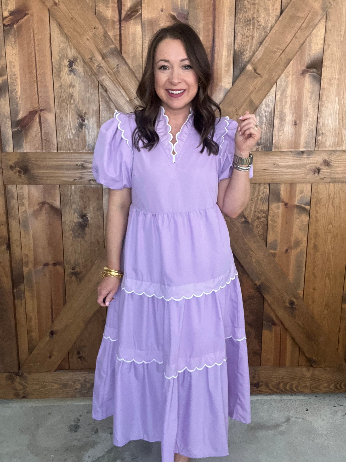 Spring To It Dress - Lavender