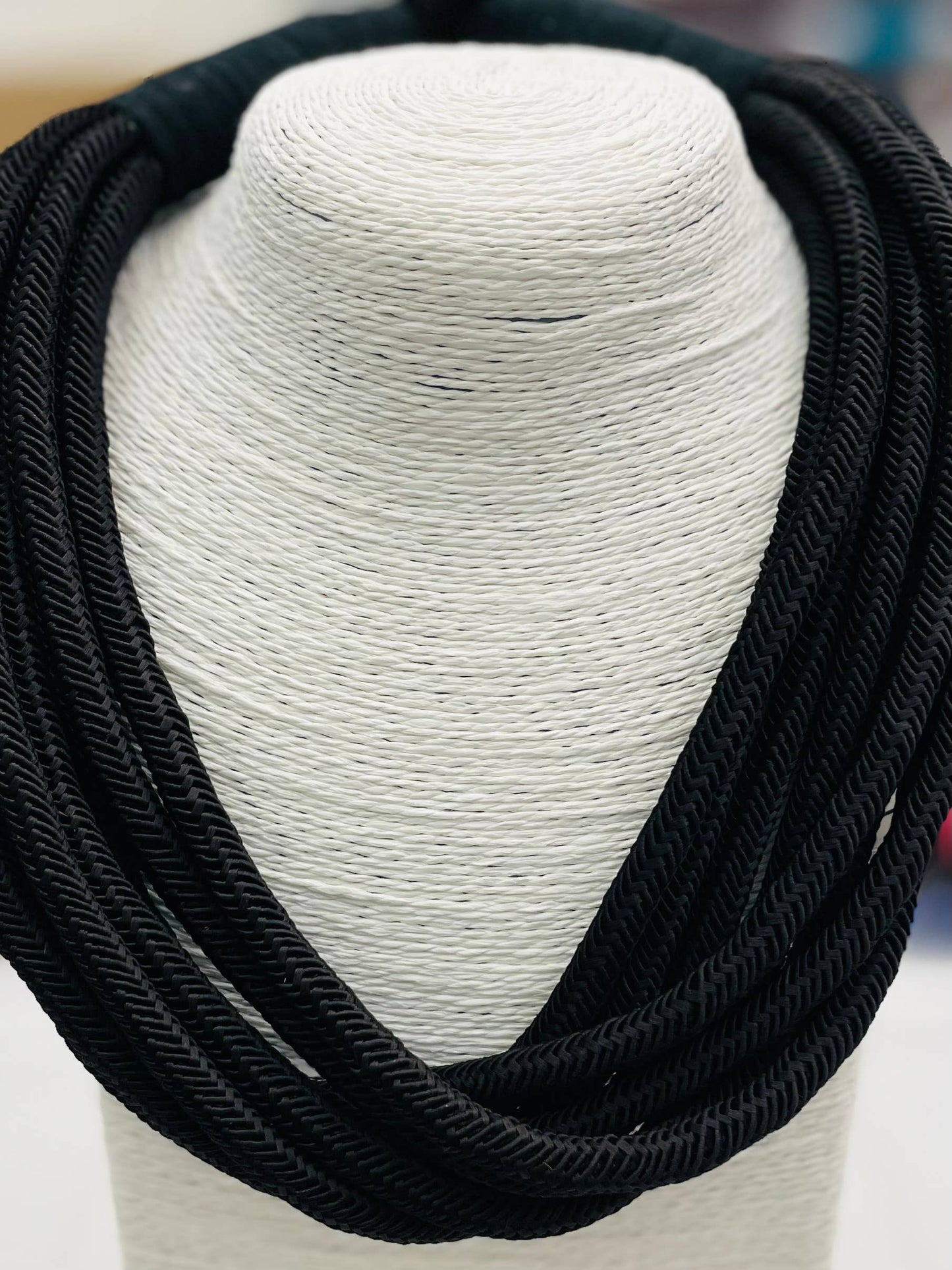Slub Necklace - Black