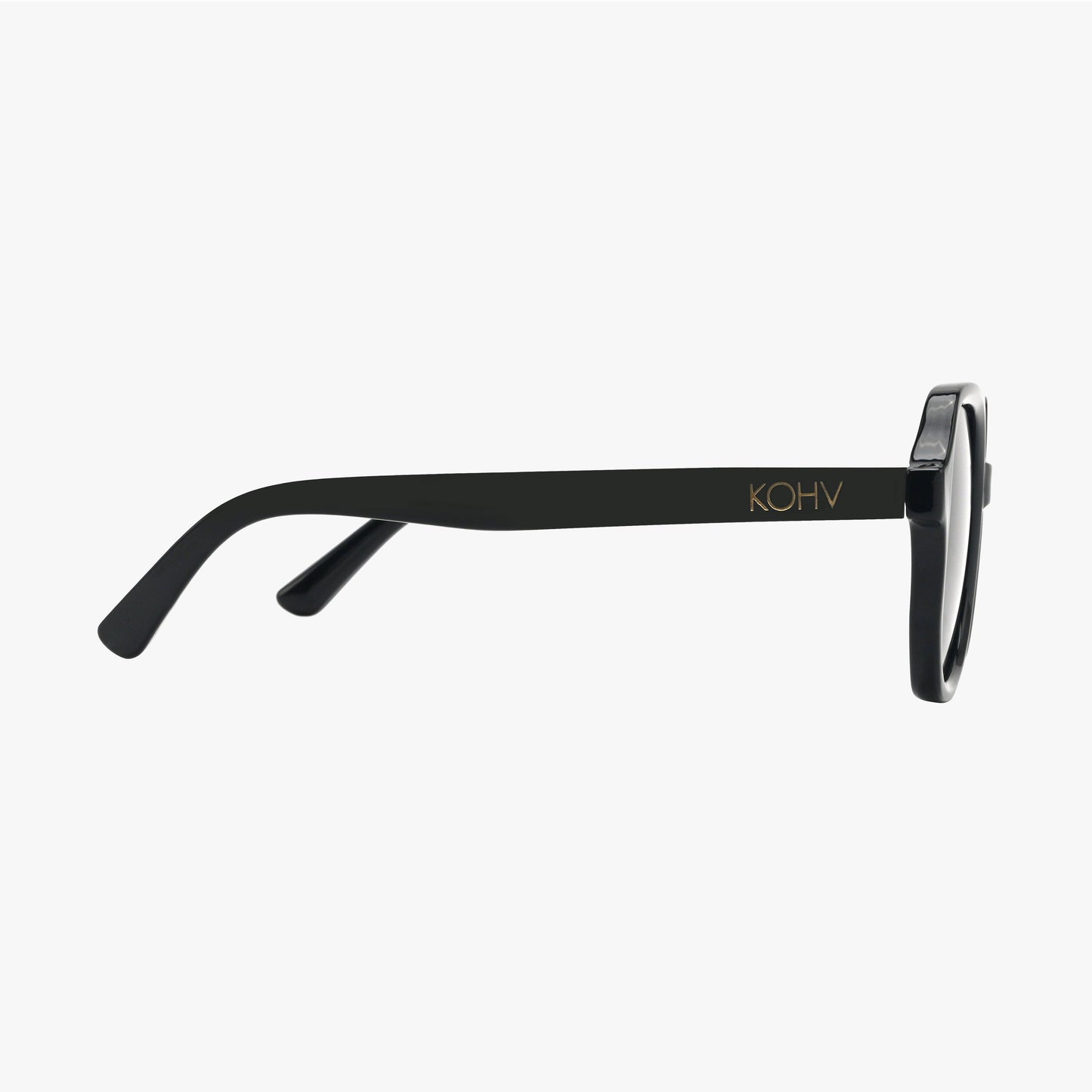 LUNA MIDNIGHT Polarized Square Designer Fashion Sunglasses