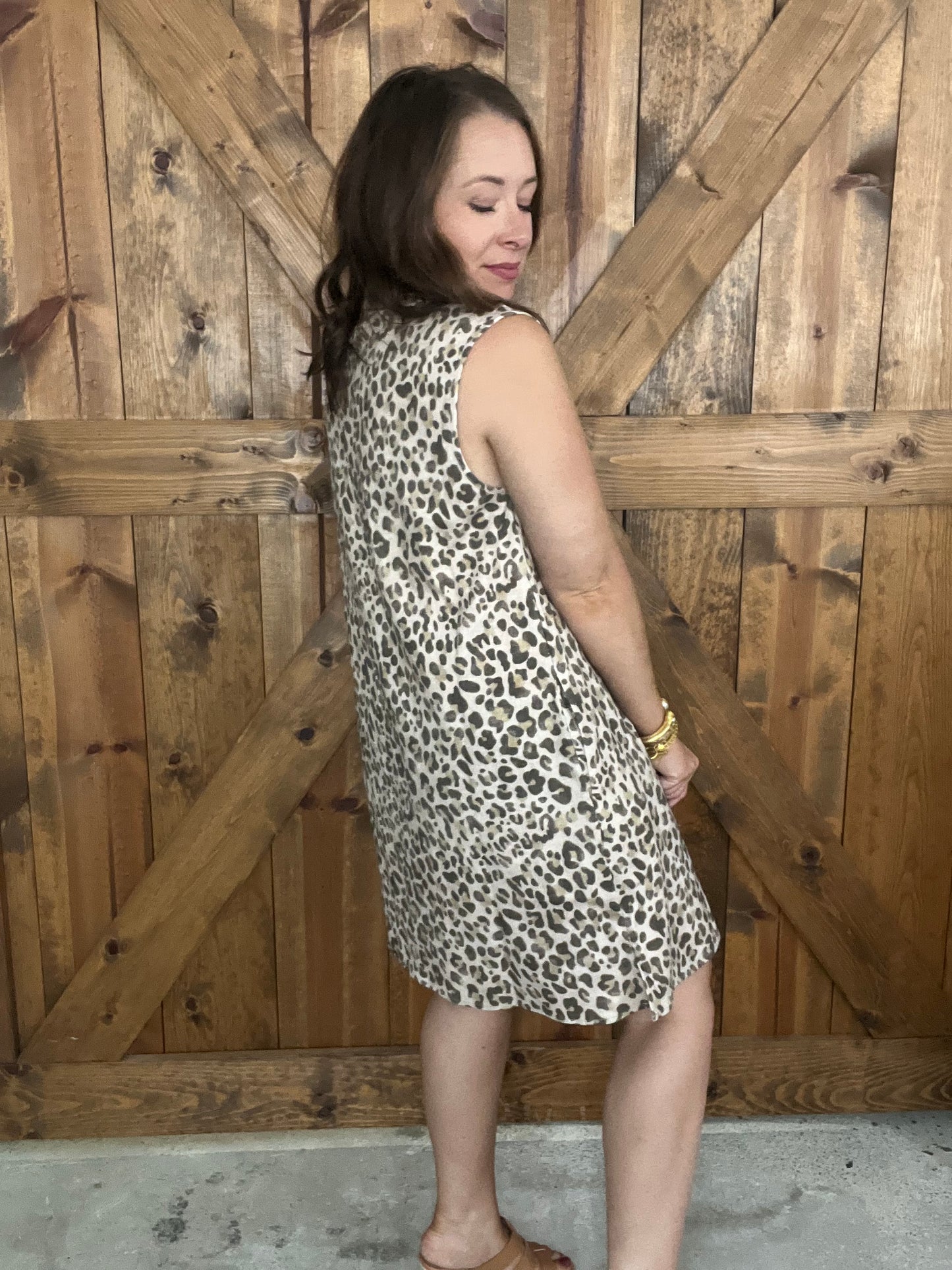 Fierce Looks Dress - Oatmeal