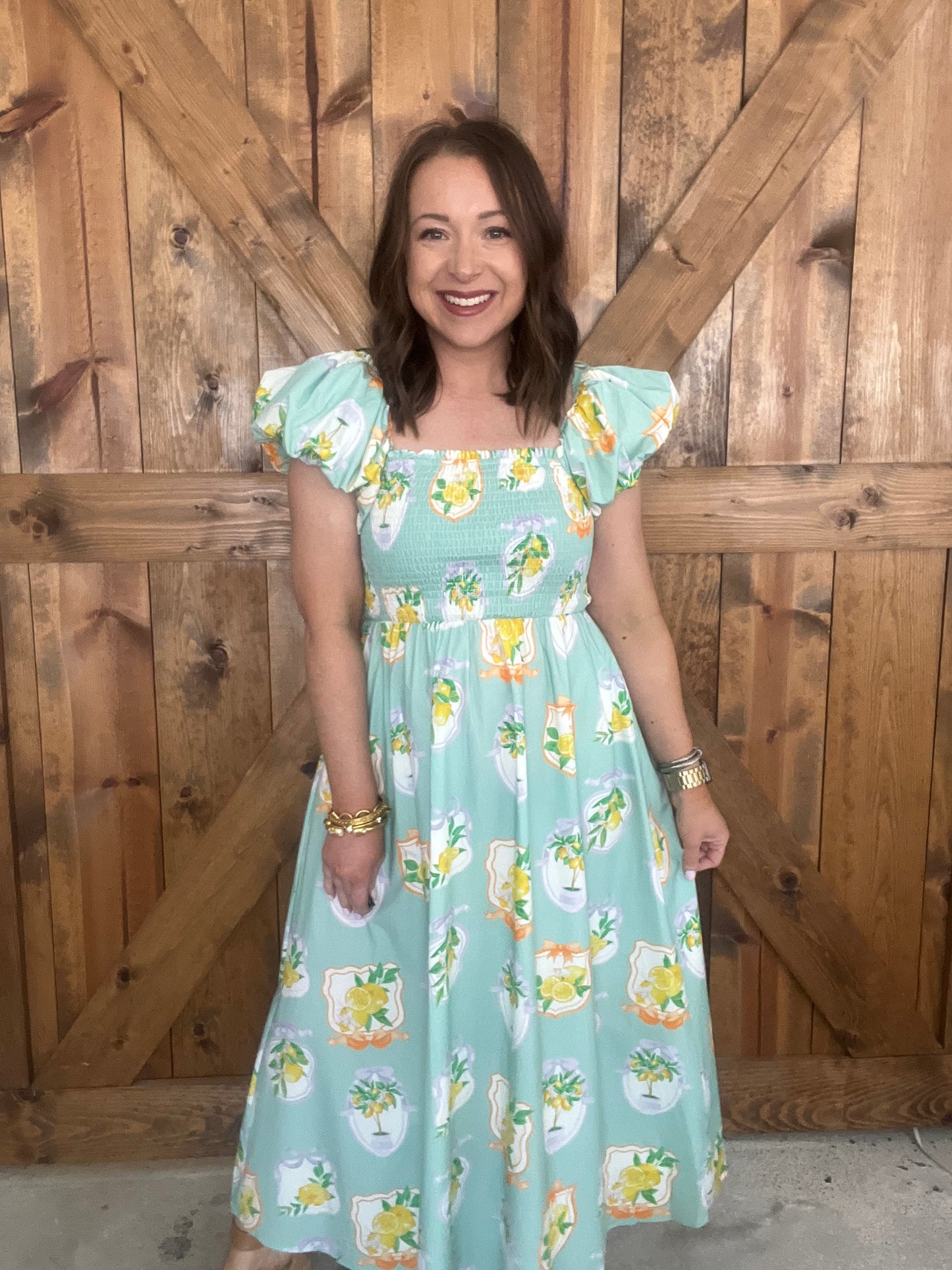 Limoncello Dress - Sage