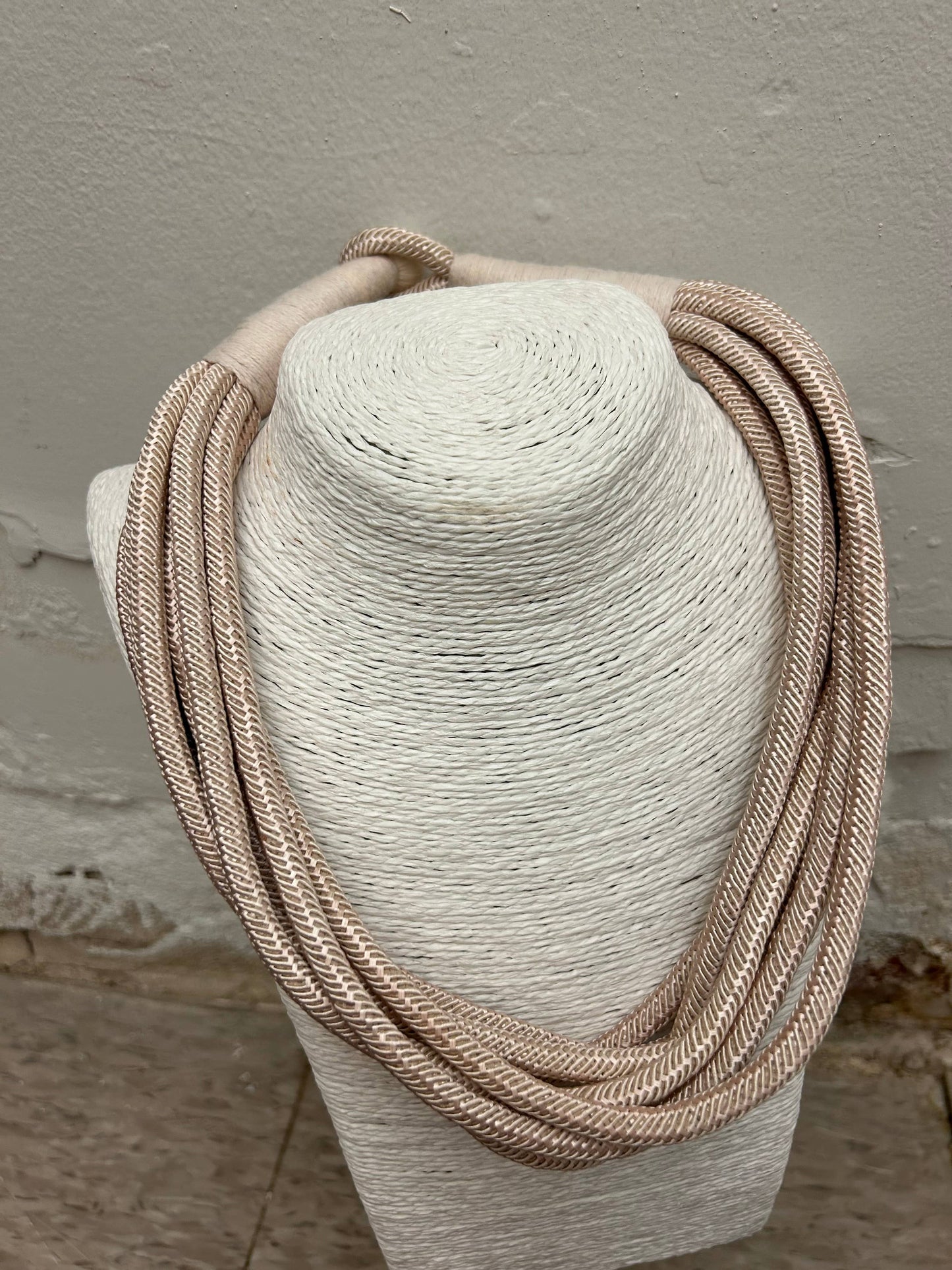 Slub Necklace - Ecru