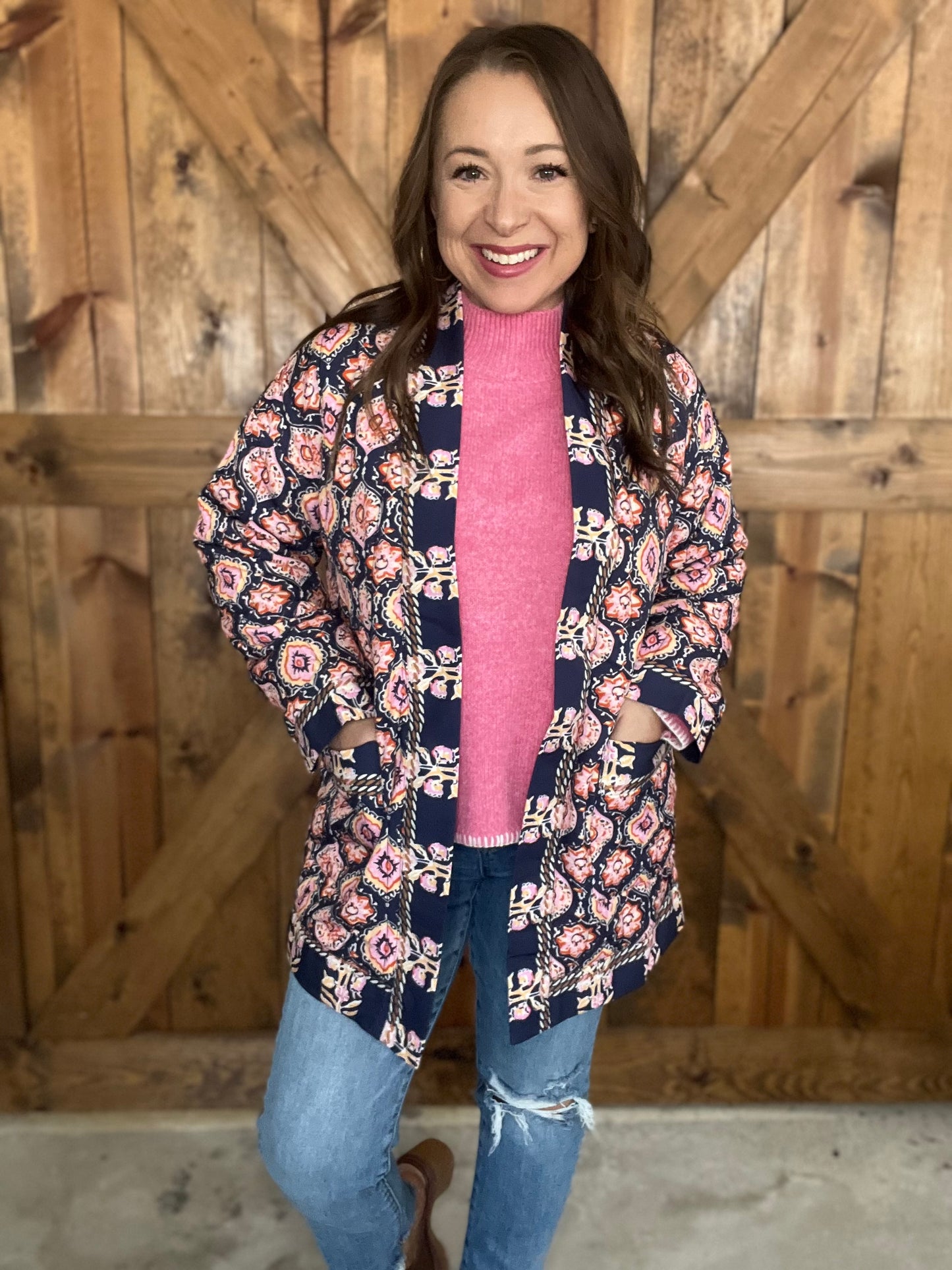 Wanting More Quilted Jacket