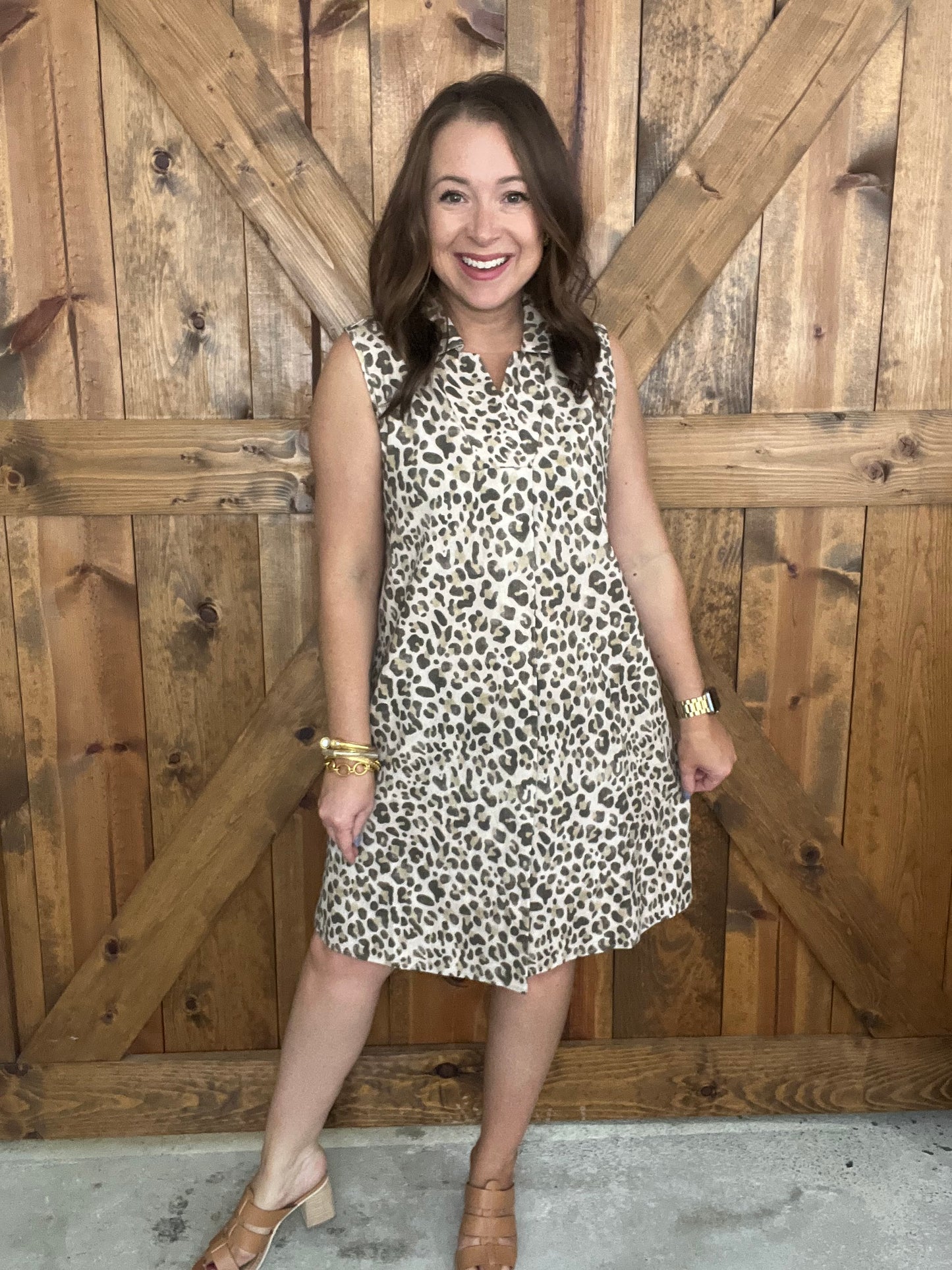 Fierce Looks Dress - Oatmeal