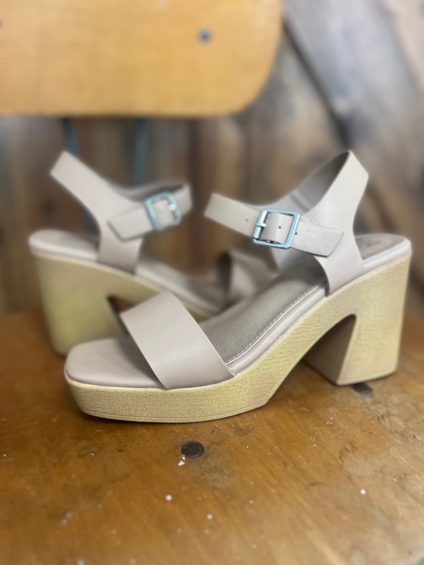 Kelly Platform Block Heel