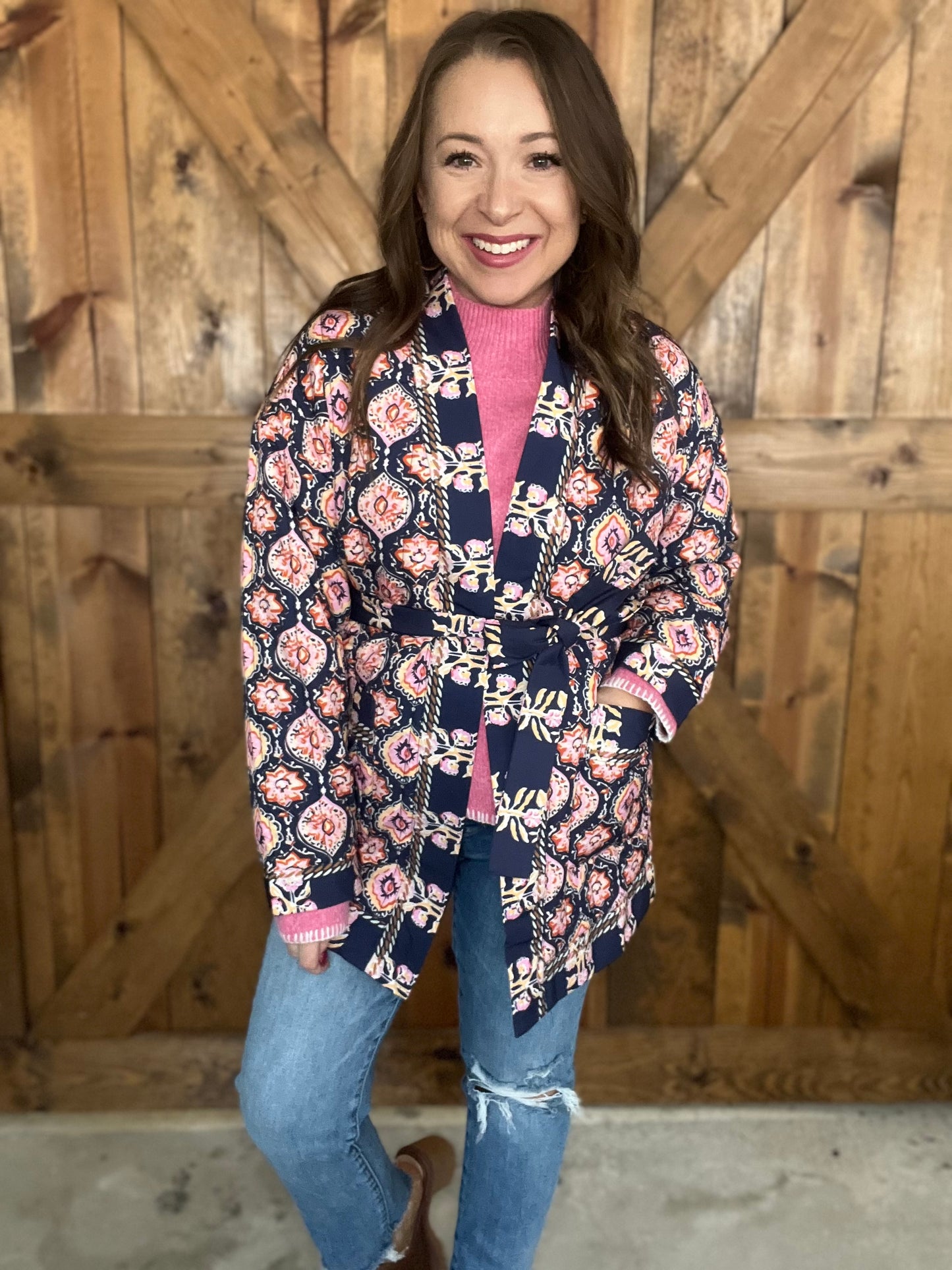 Wanting More Quilted Jacket