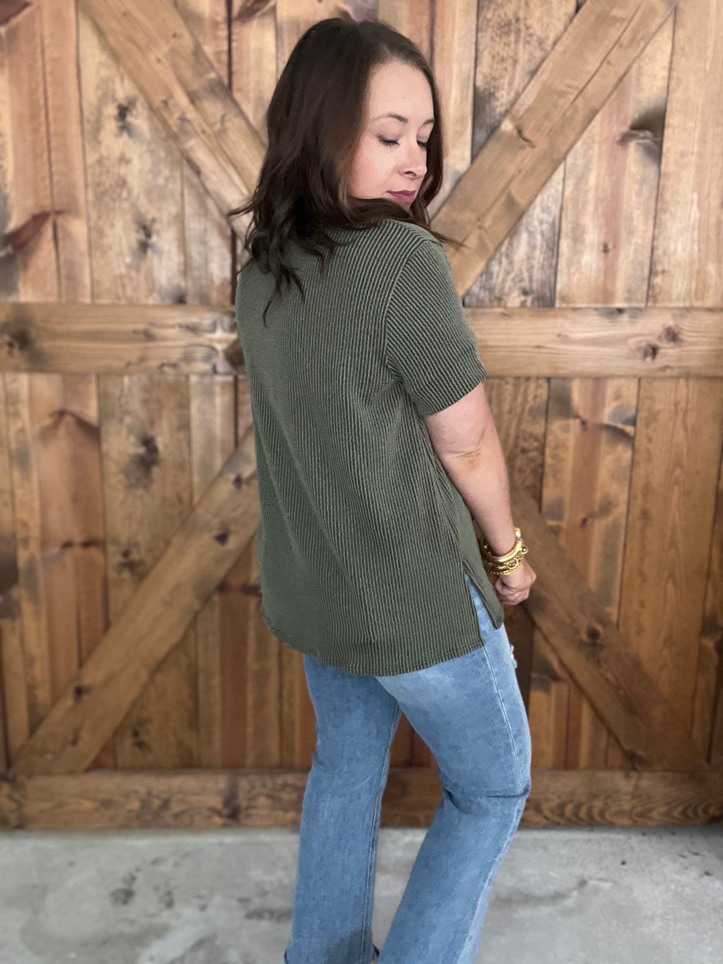 Basic Bliss Top - Olive