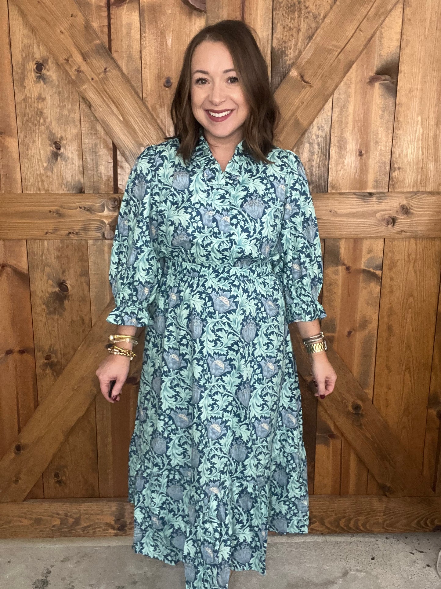 The Waverly Dress - Navy