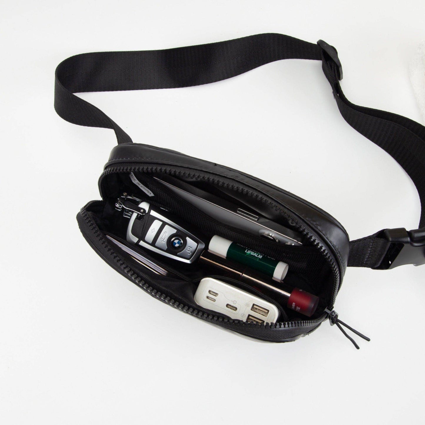 Puffer Belt Bag - Ivory