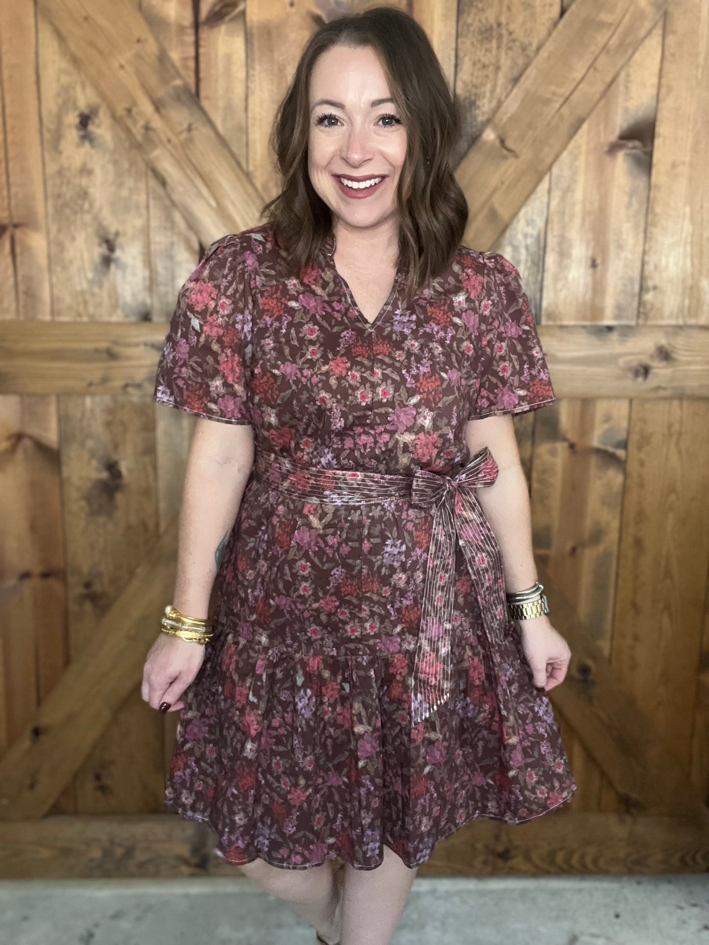 Lotta Love Dress - Brown