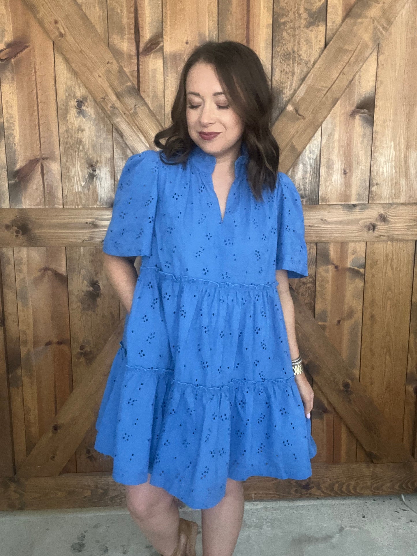 Good Graces Dress - Blue