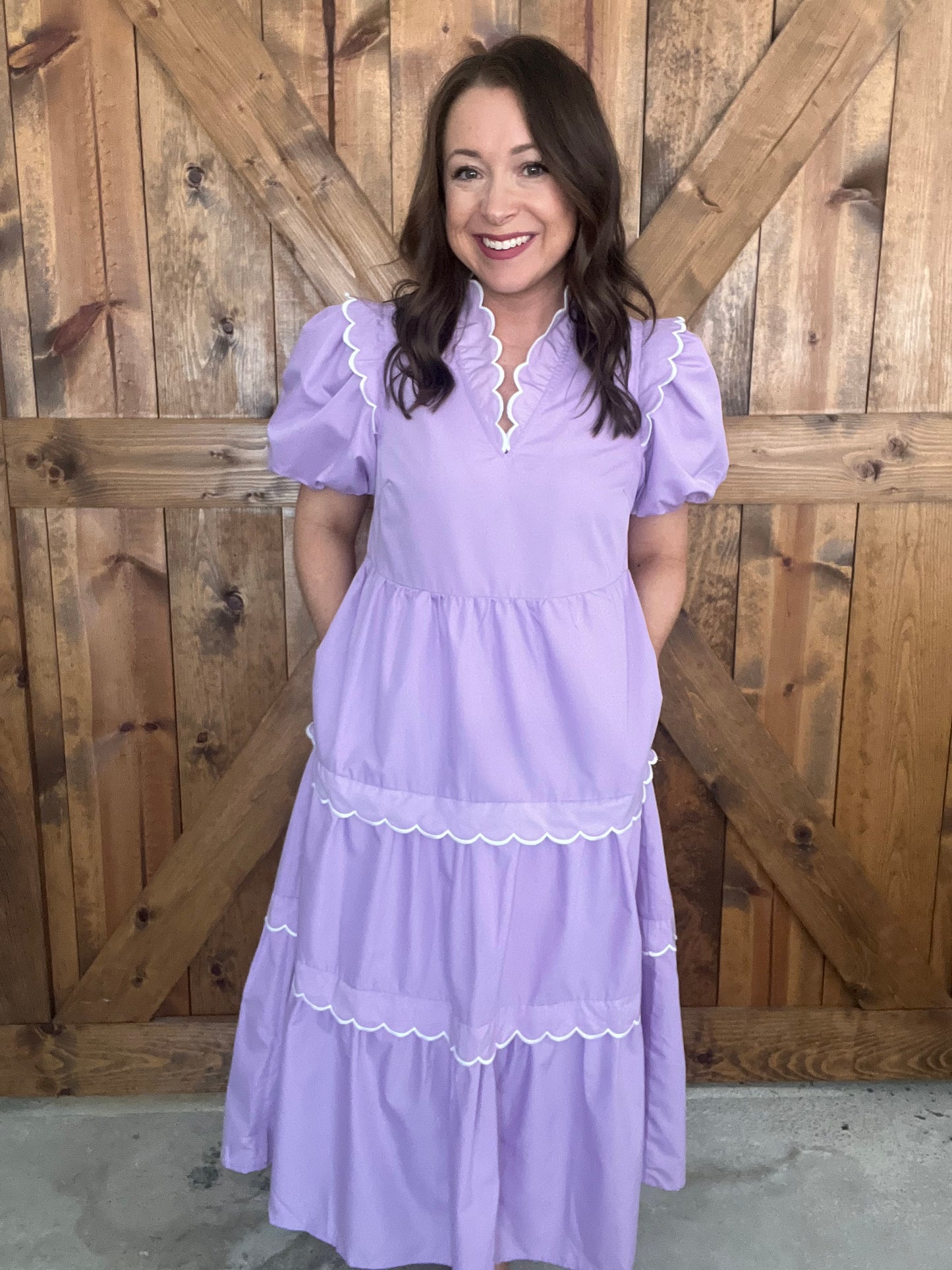 Spring To It Dress - Lavender