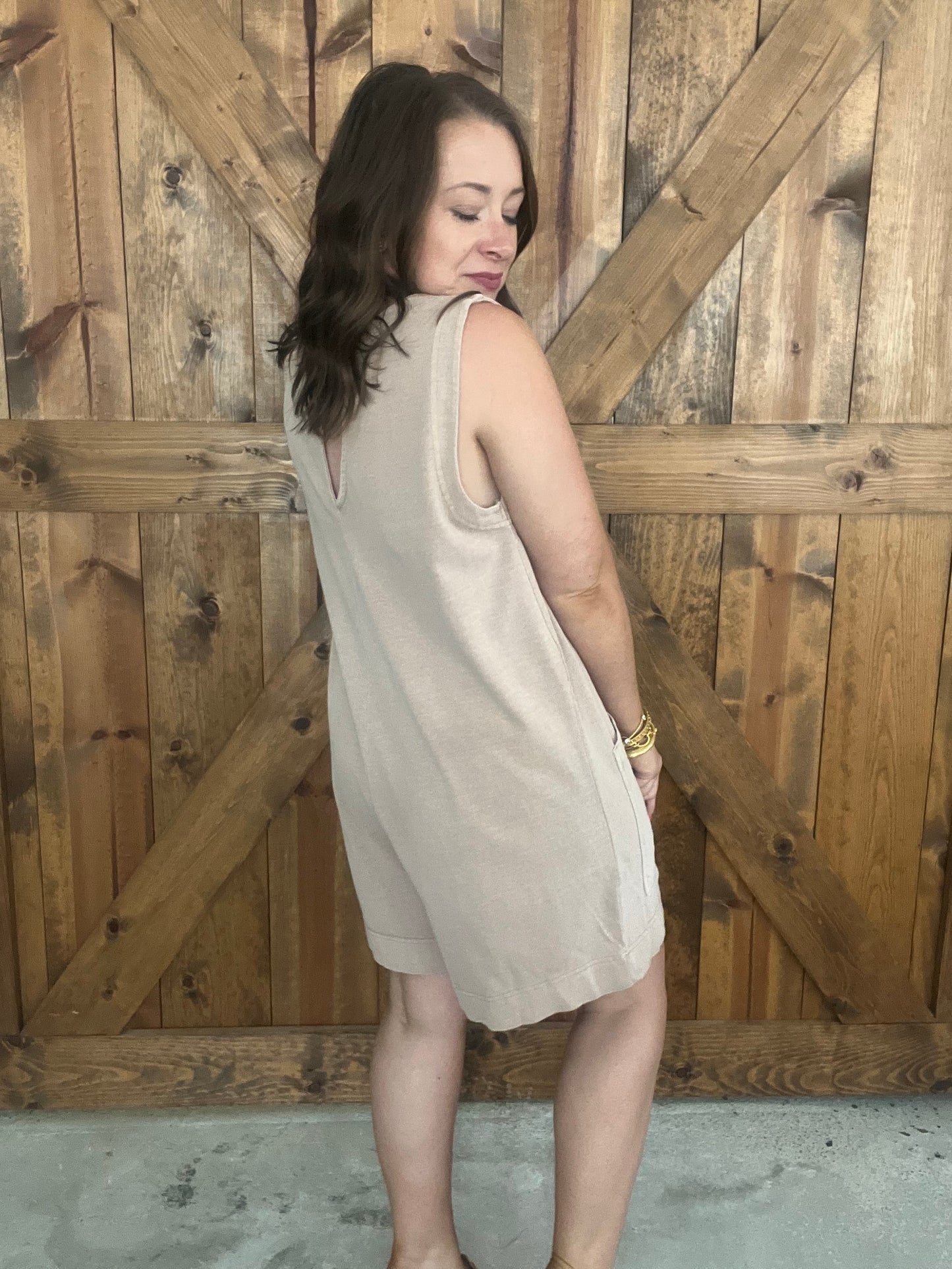 Roadmap Romper - Taupe