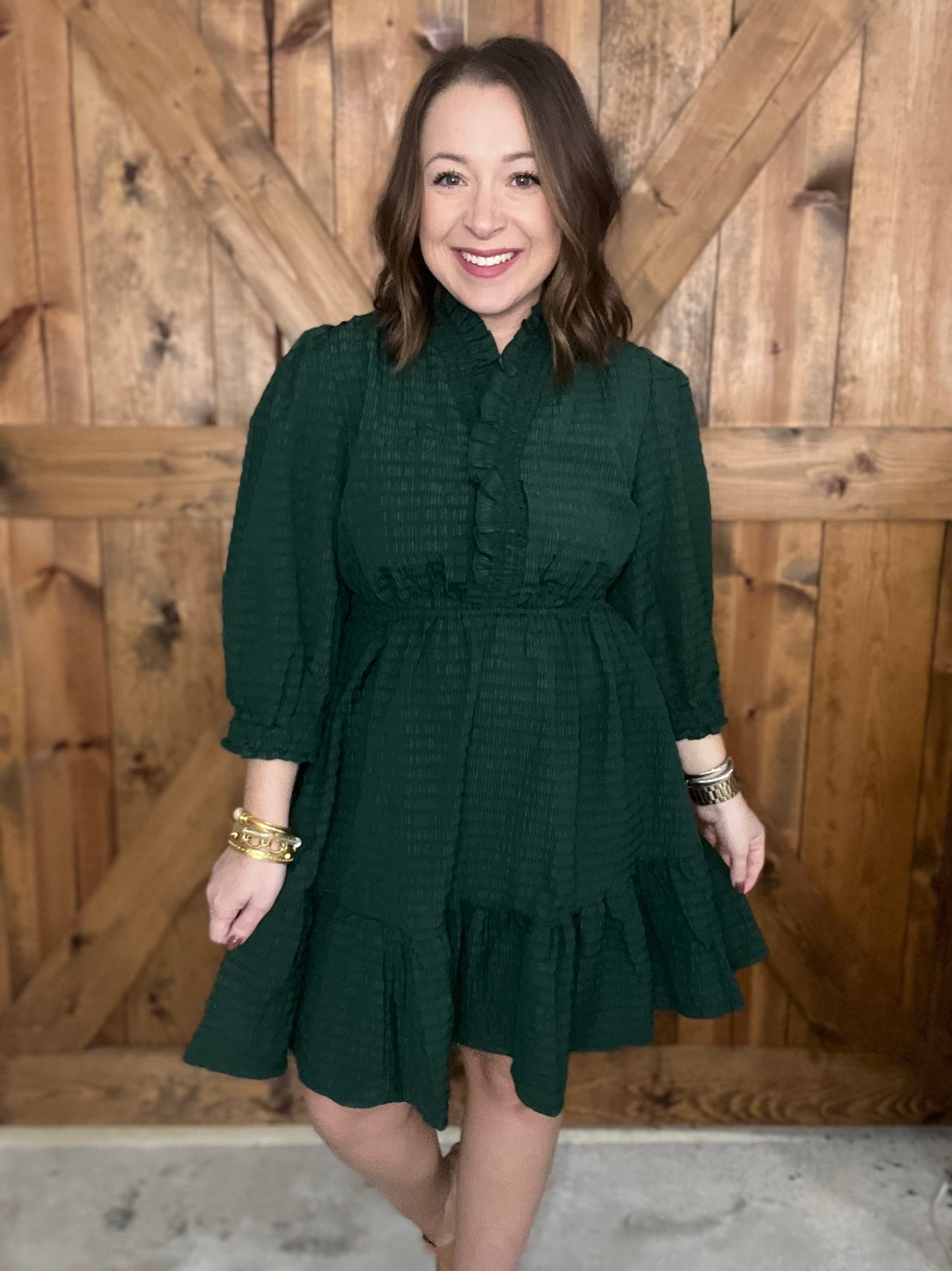 Evergreen Dress - Green