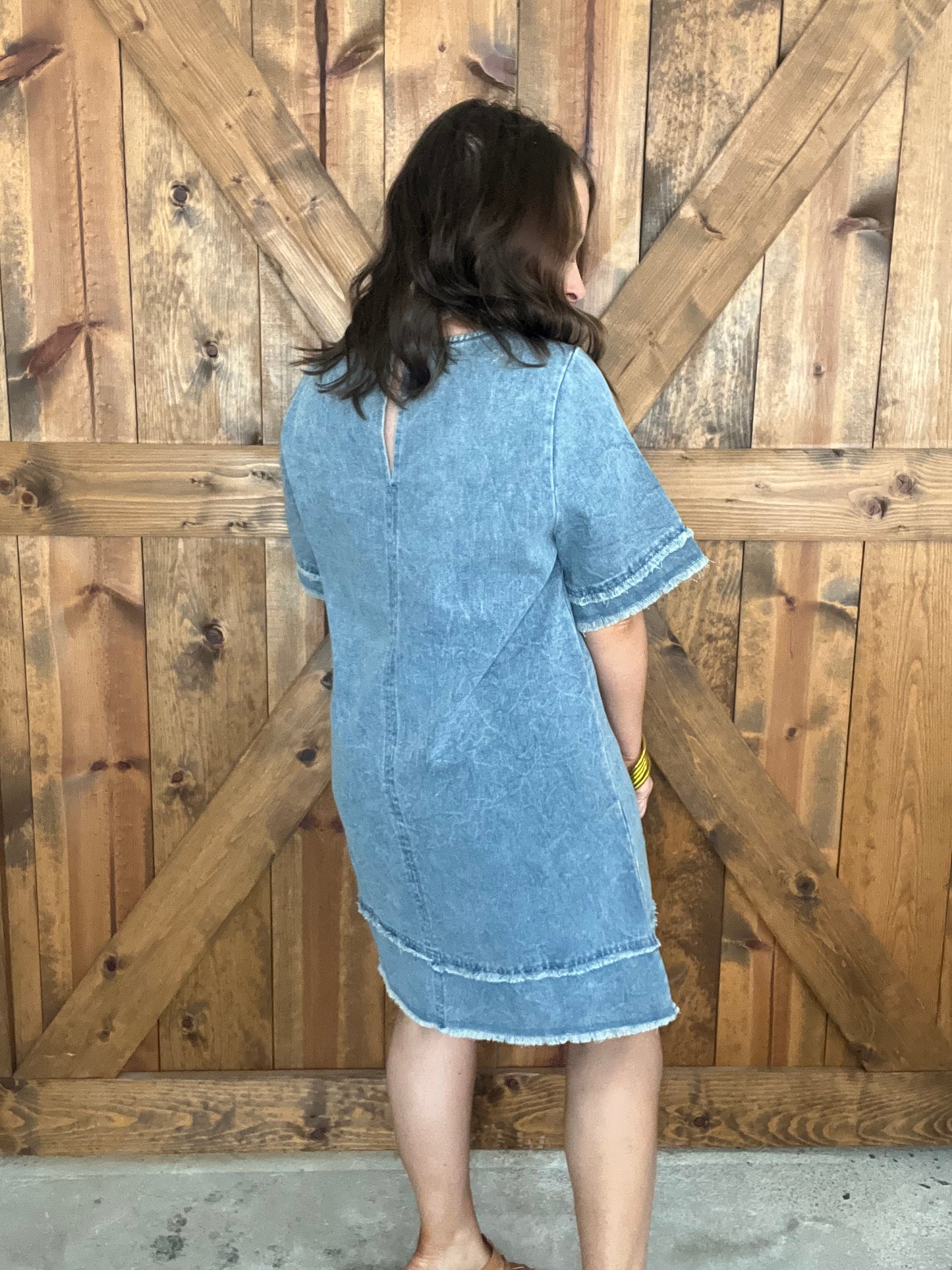 Blue Jean Baby Dress