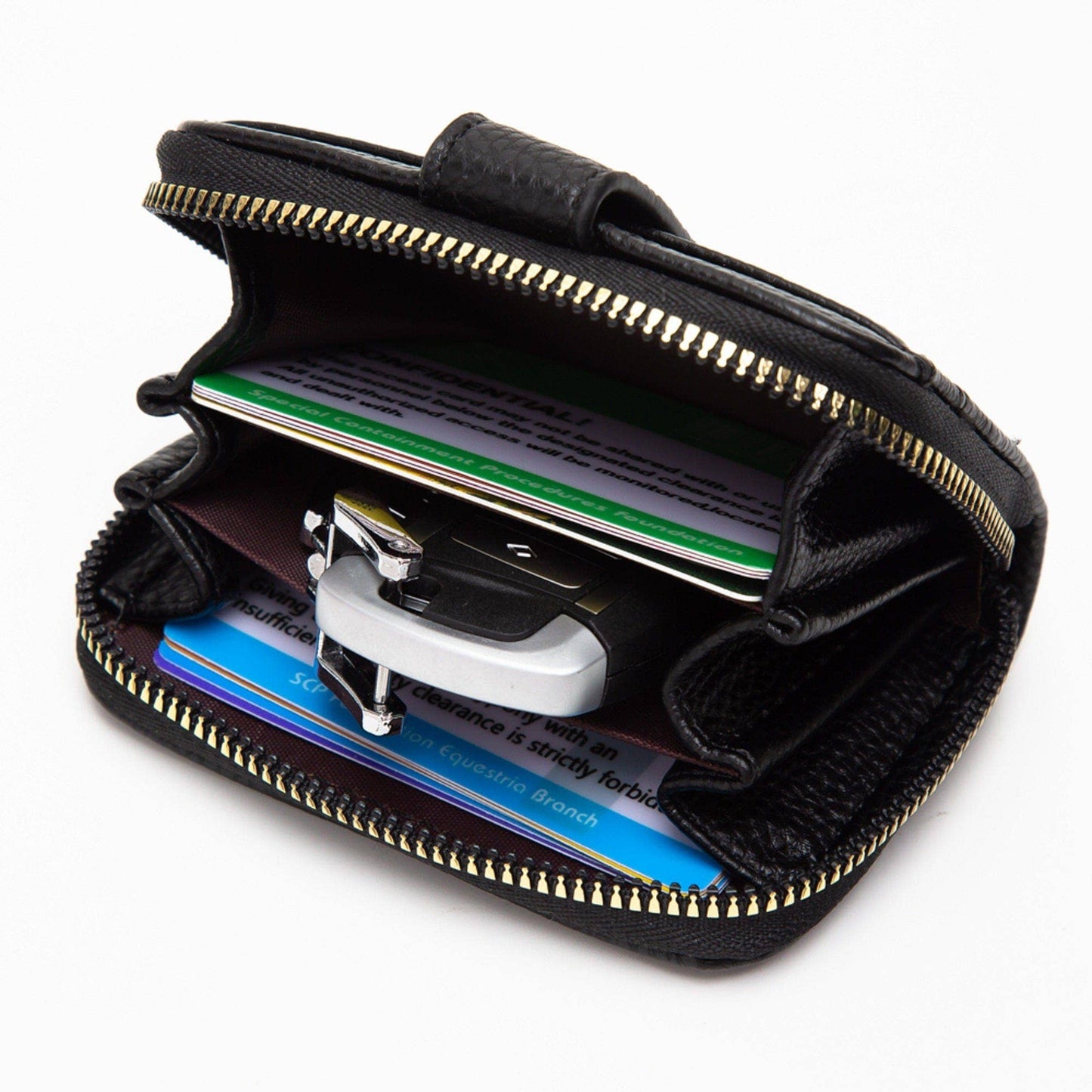 Accordion Pebble Wallet - Tan