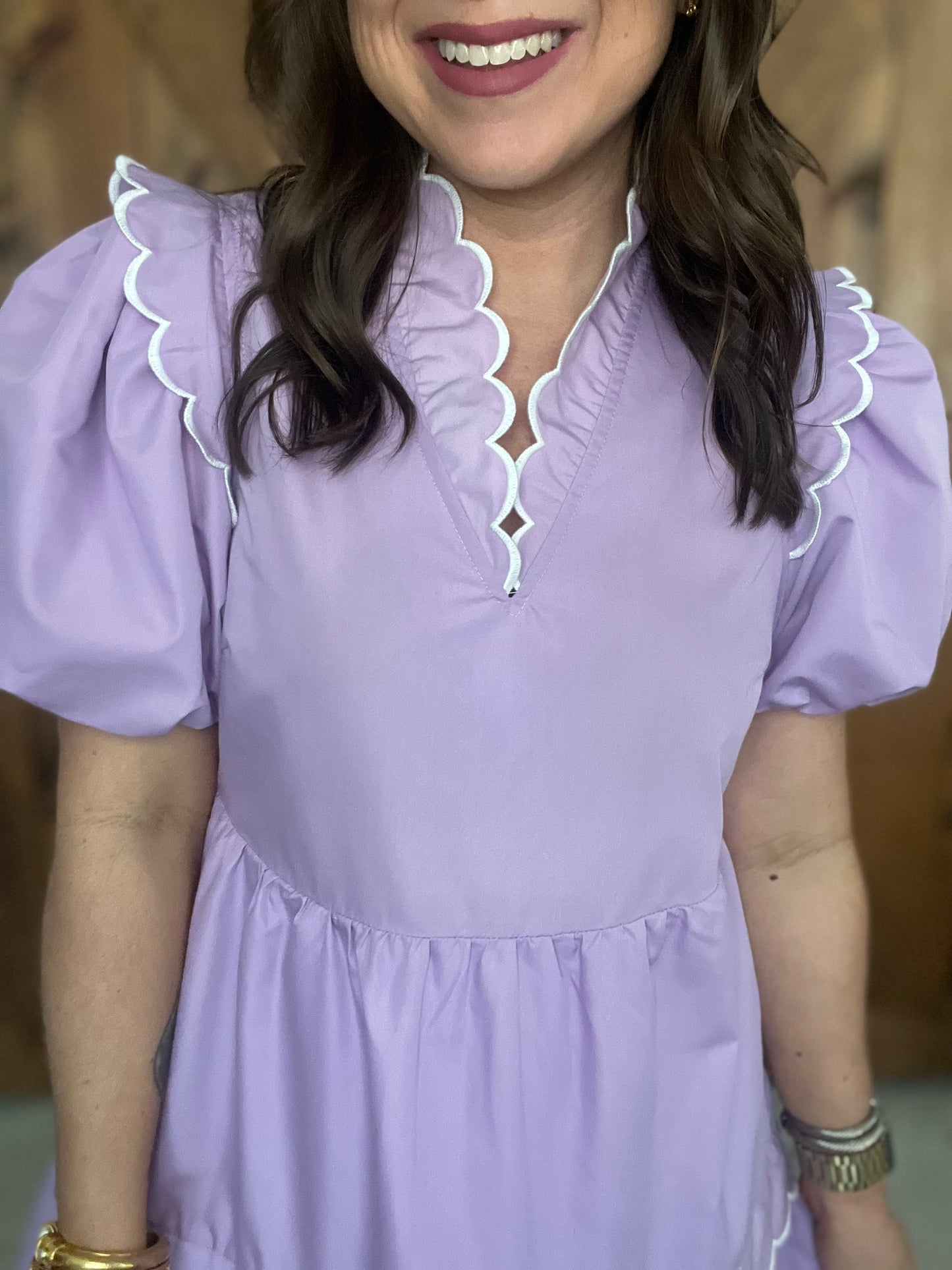 Spring To It Dress - Lavender