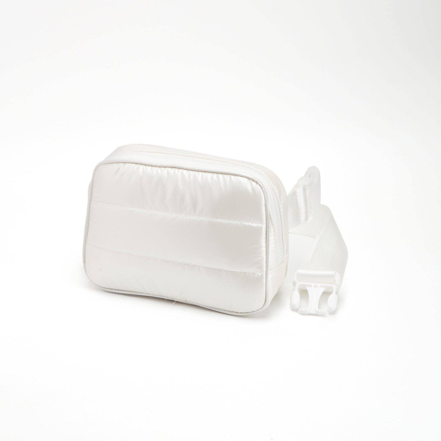 Puffer Belt Bag - Ivory