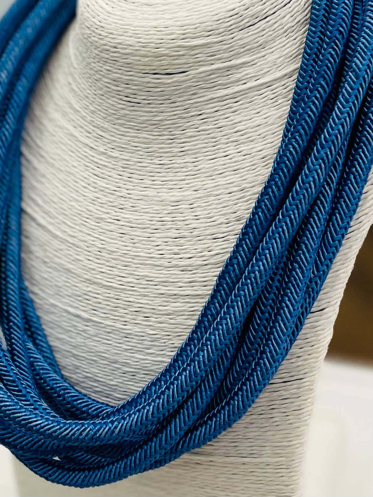 Slub Necklace - Cobalt