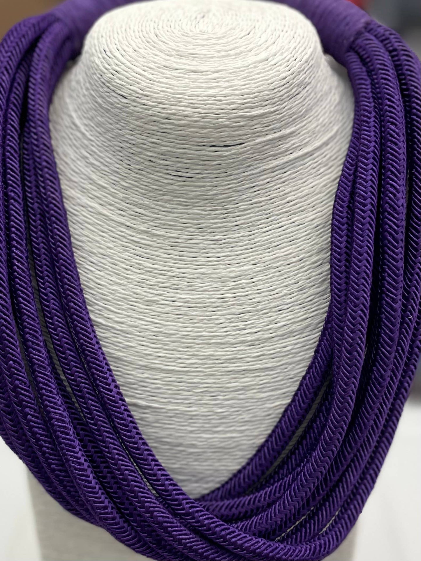 Slub Necklace - Purple
