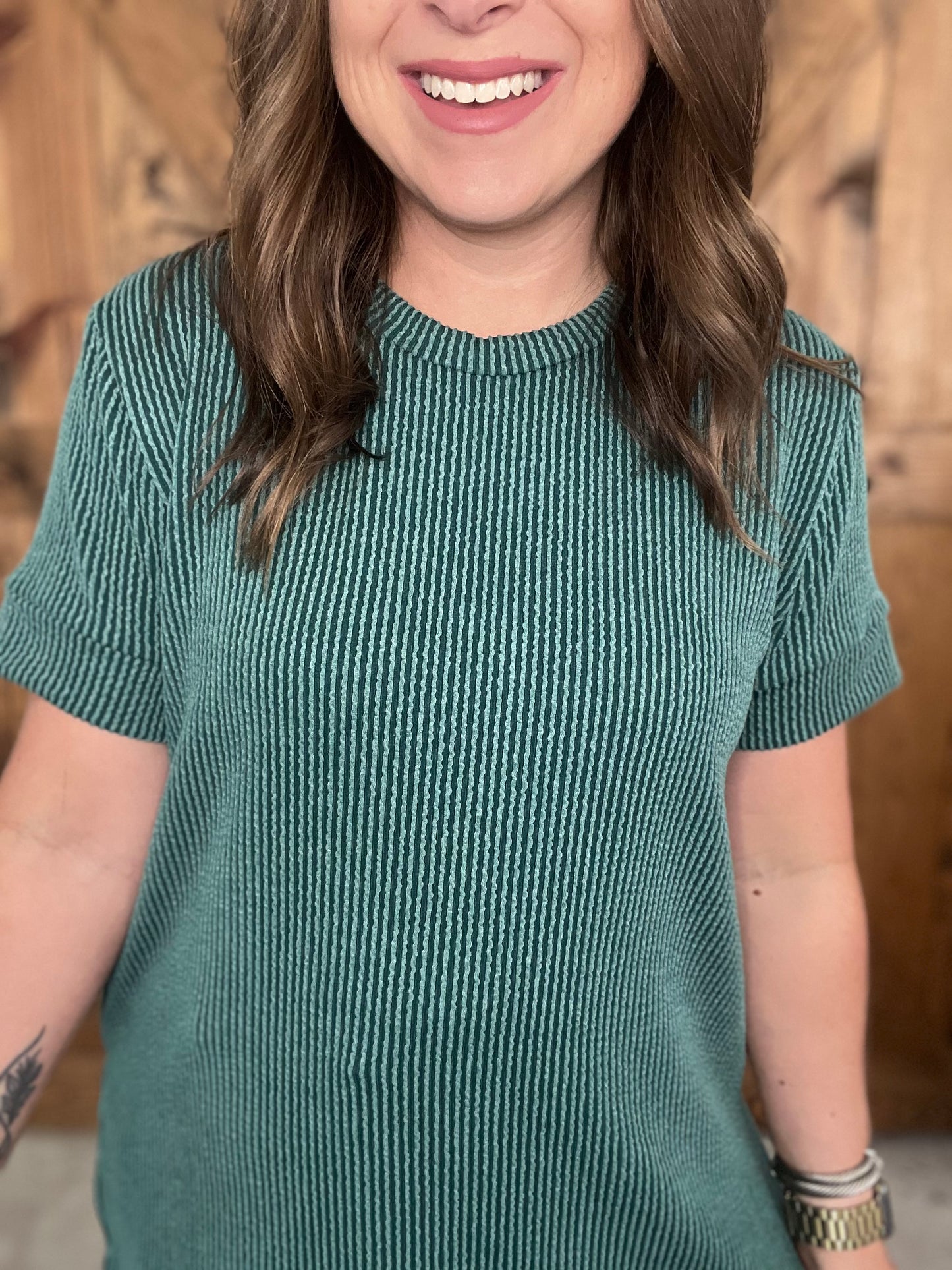 Basic Bliss Top - H.Green