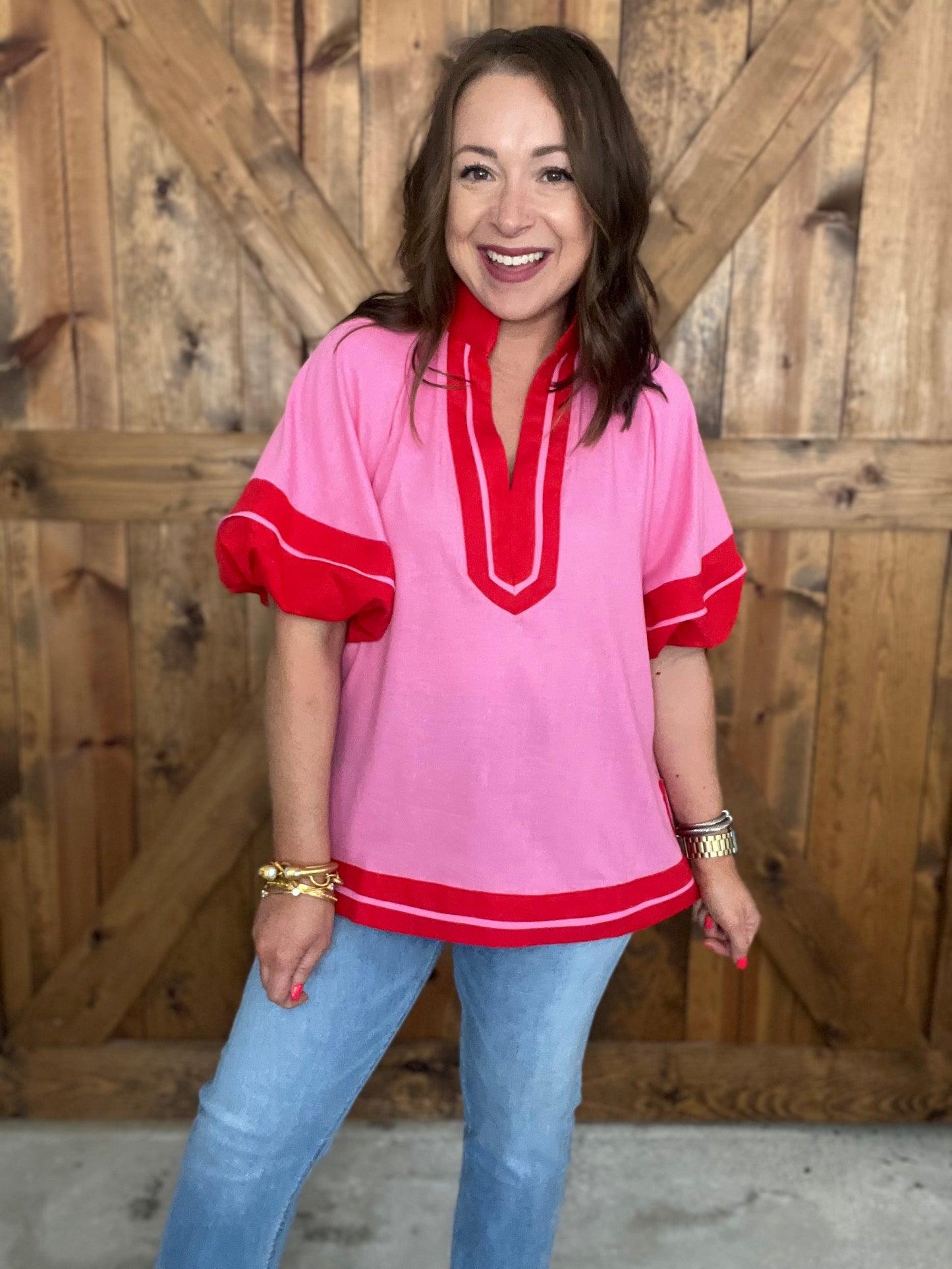 Isn't She Lovely Top - Pink