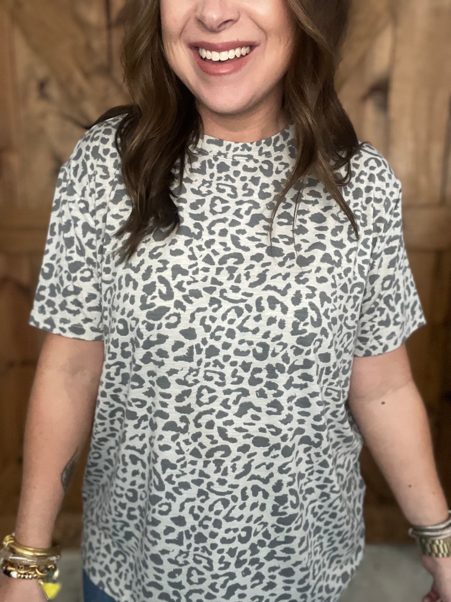 The Leo Top - Grey