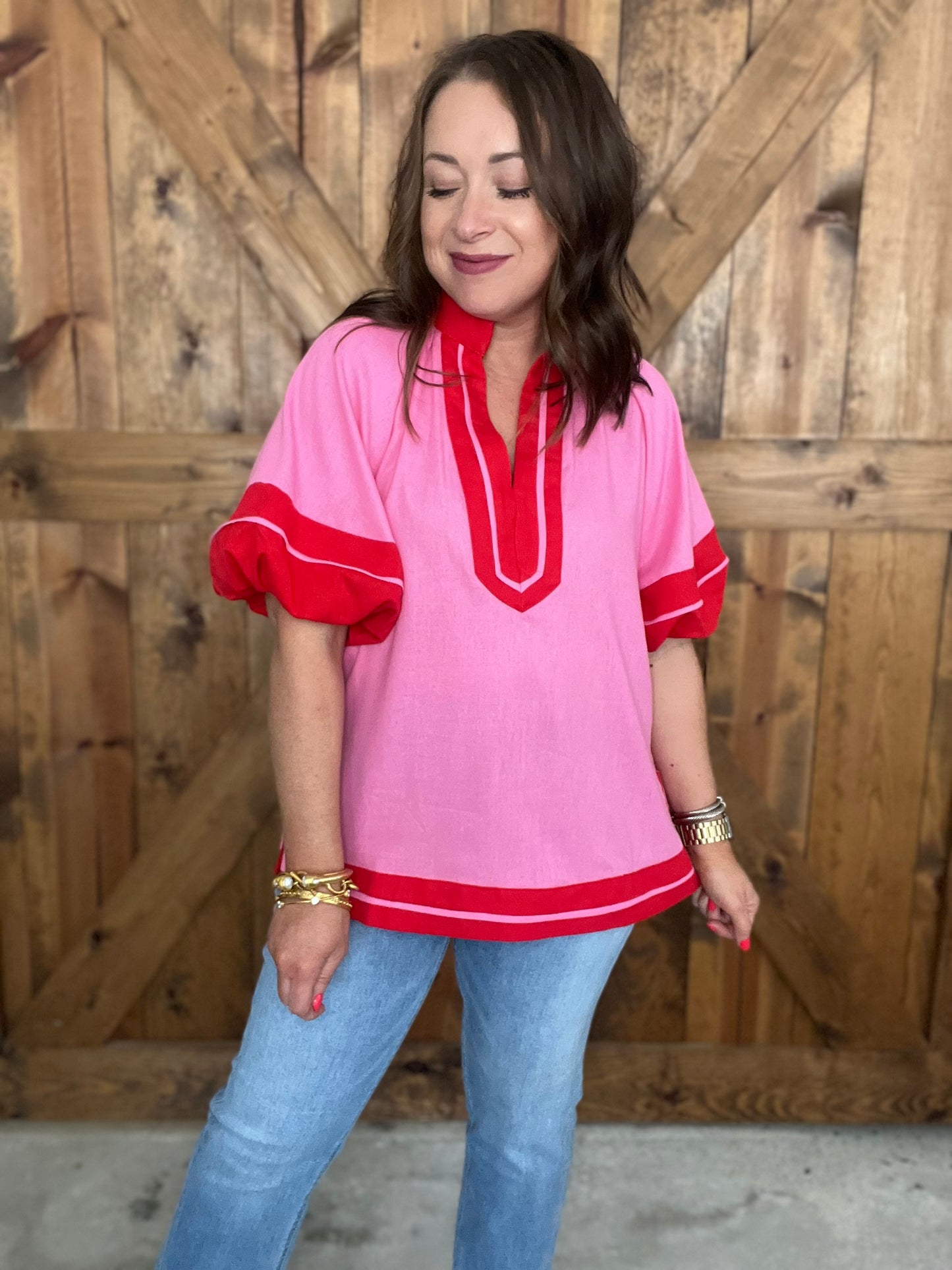 Isn't She Lovely Top - Pink
