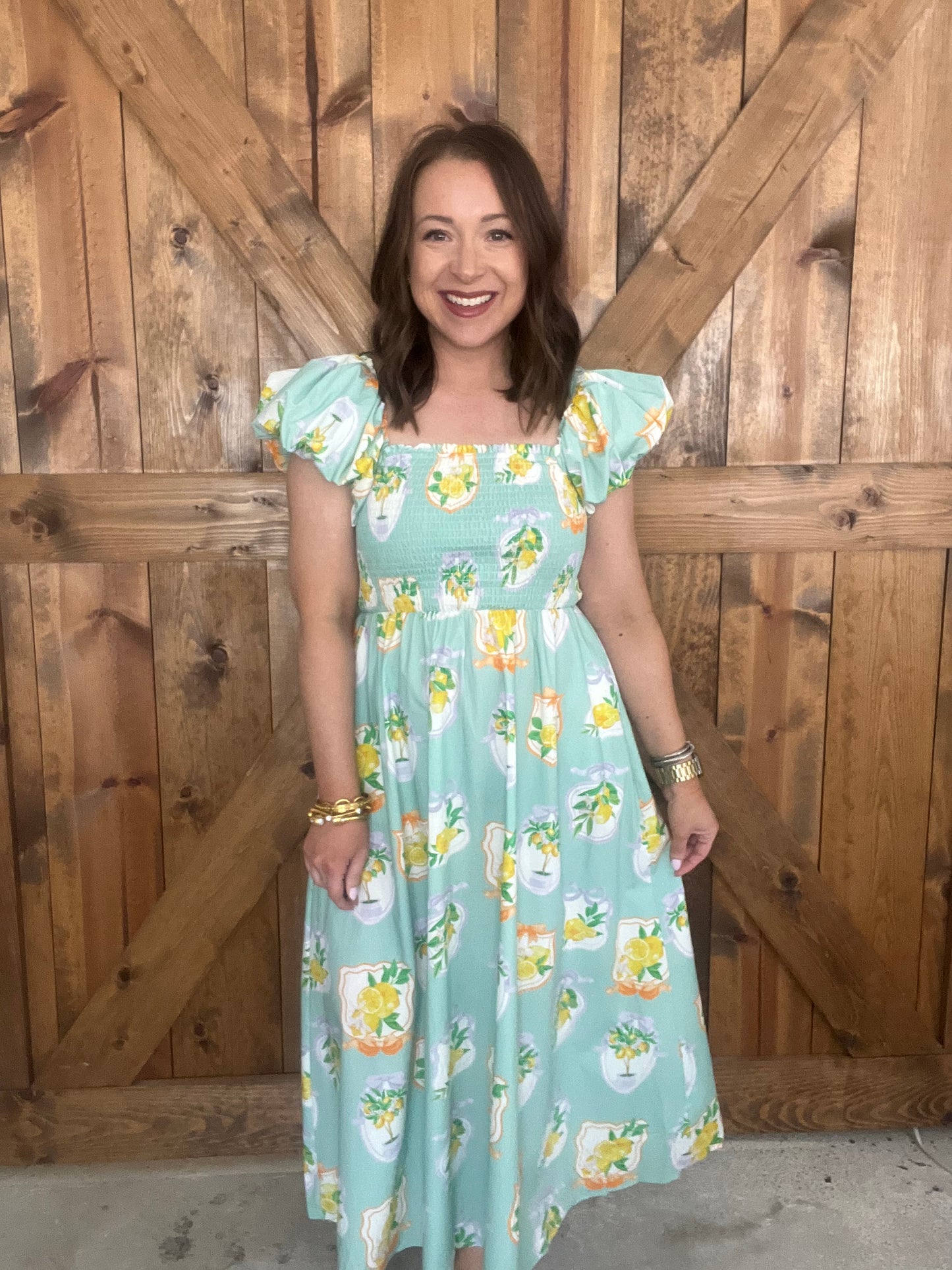 Limoncello Dress - Sage